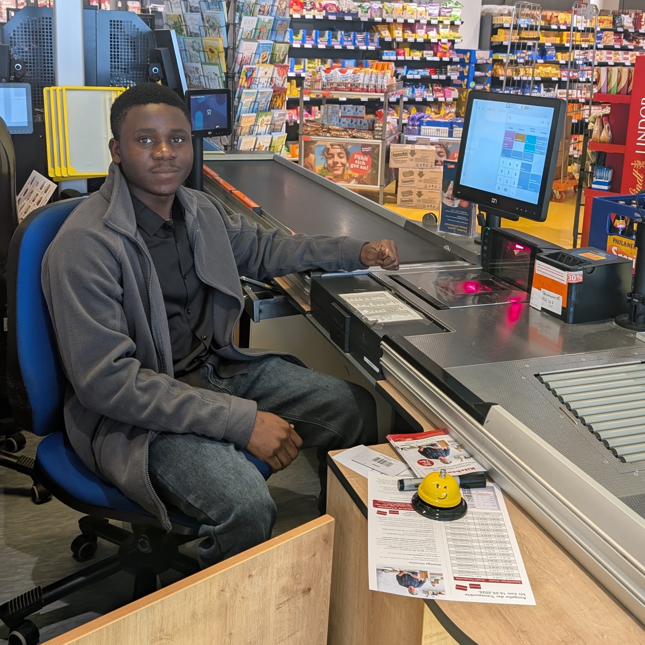 Mitarbeiter im Einsatz