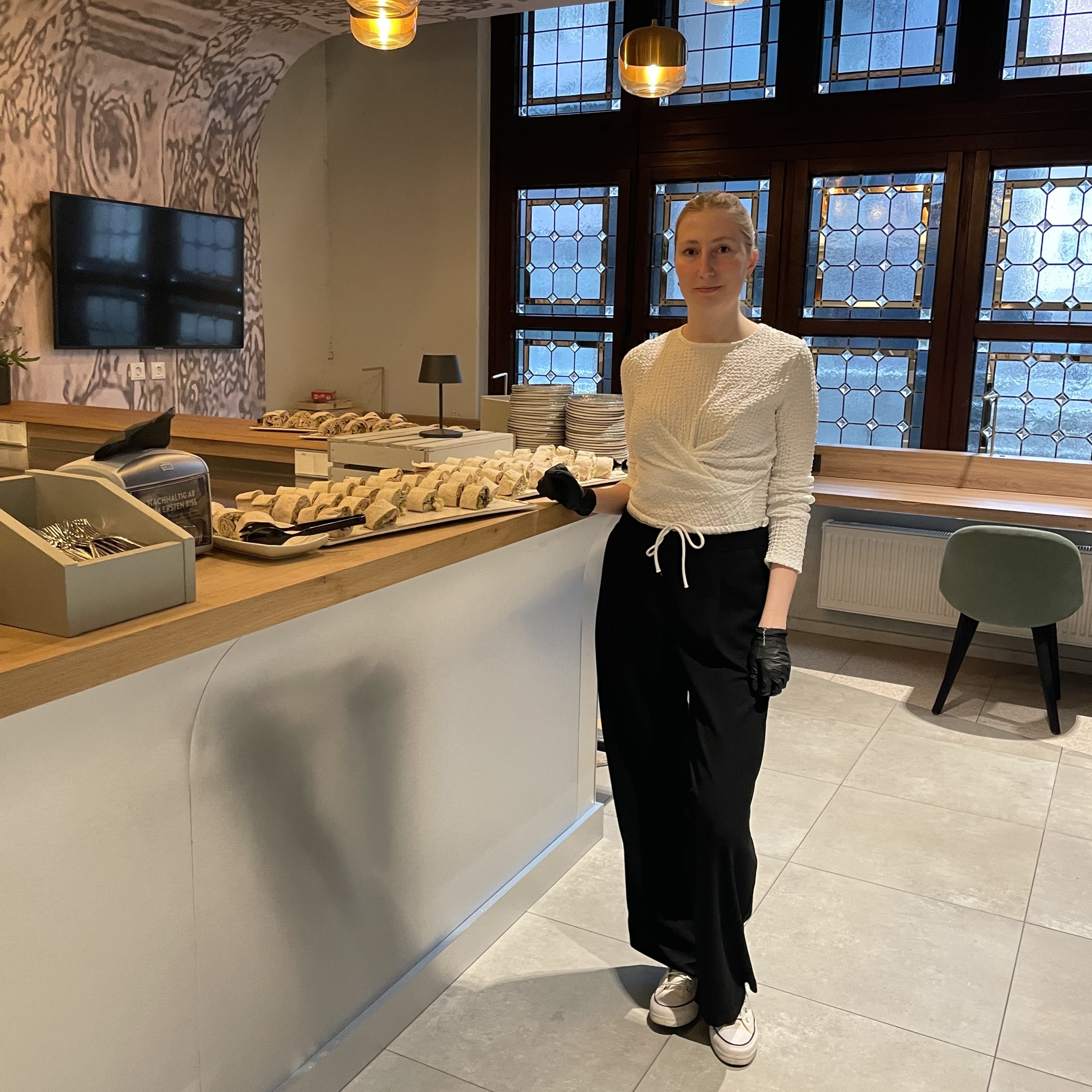 Mitarbeiter im Einsatz