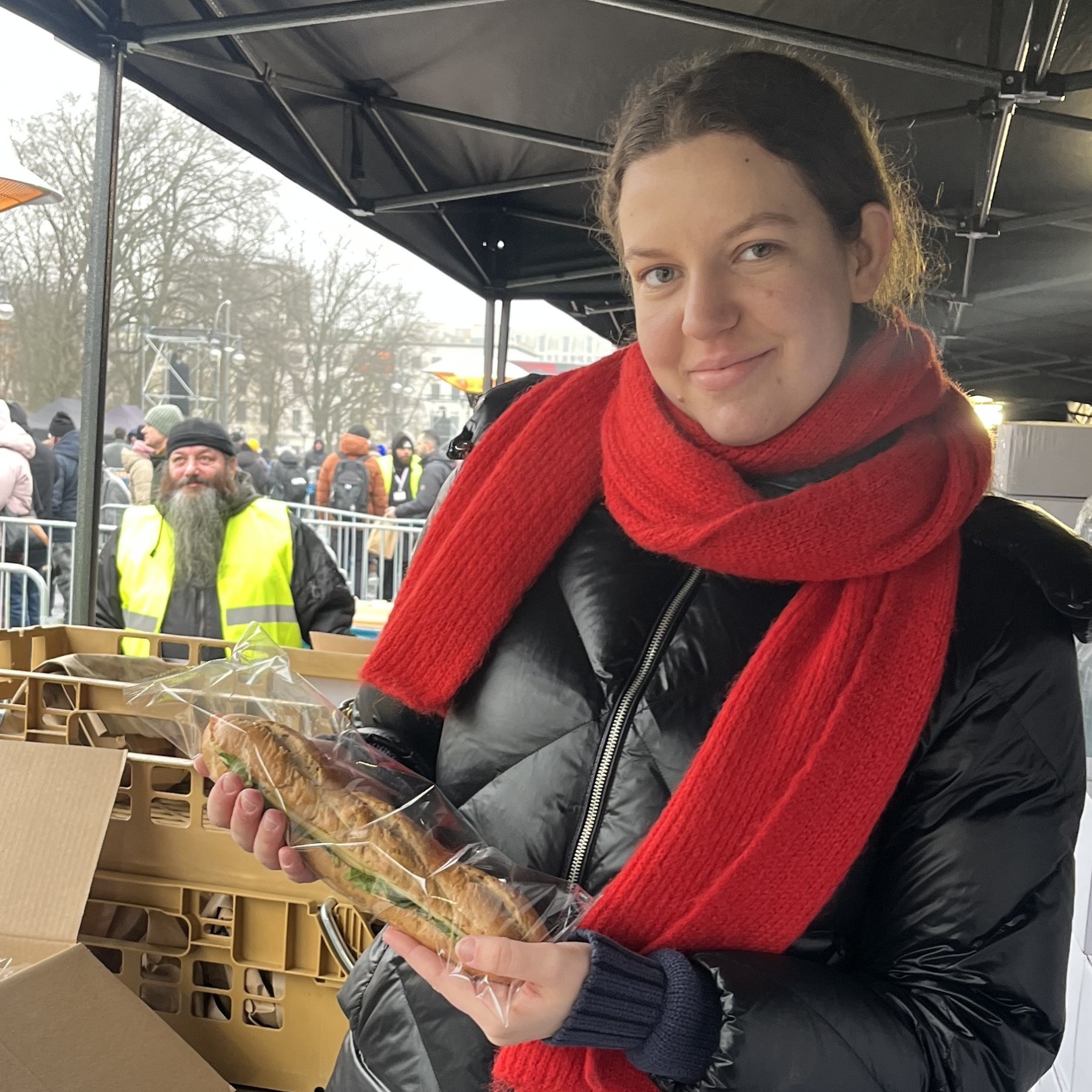 Mitarbeiter im Einsatz