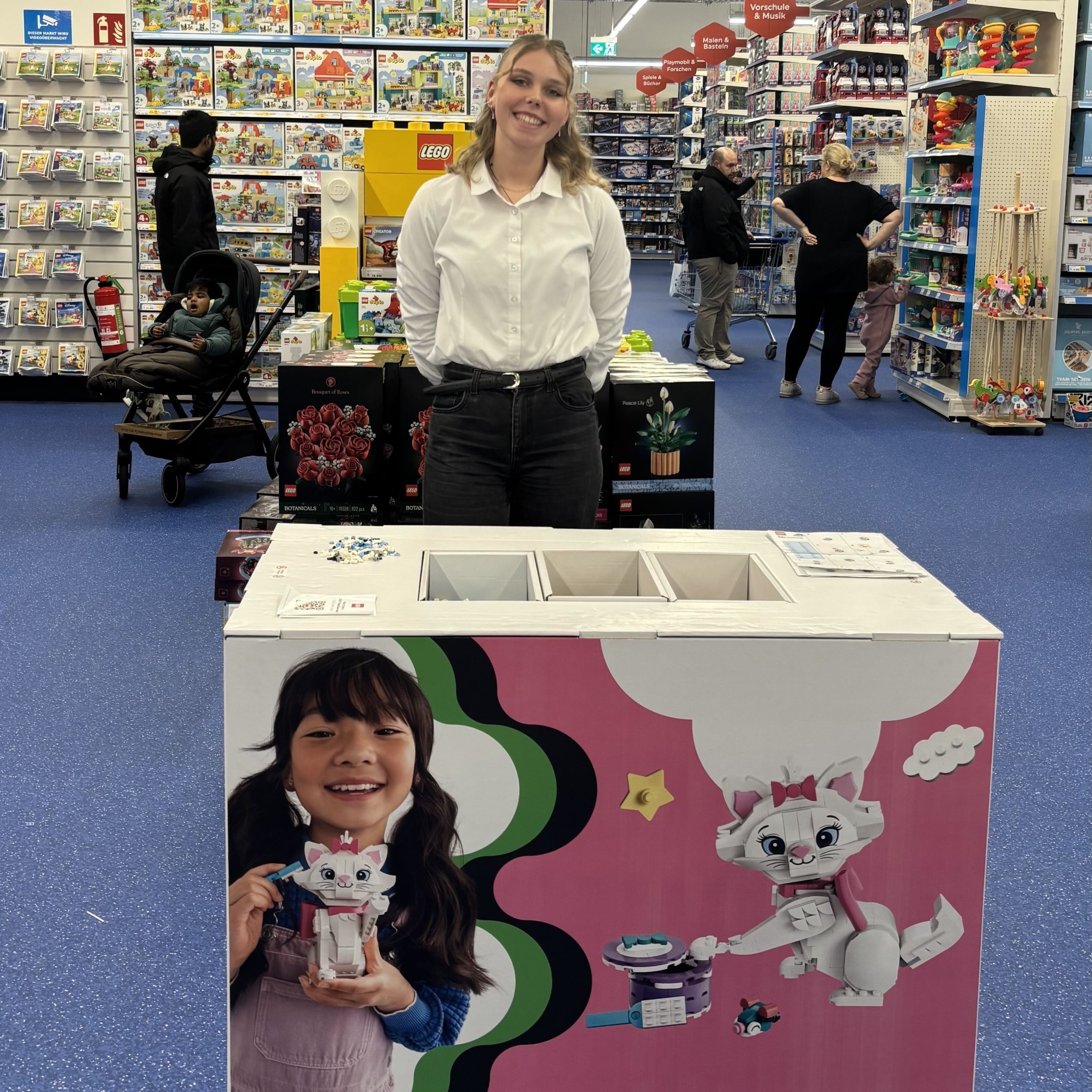 Mitarbeiter im Einsatz