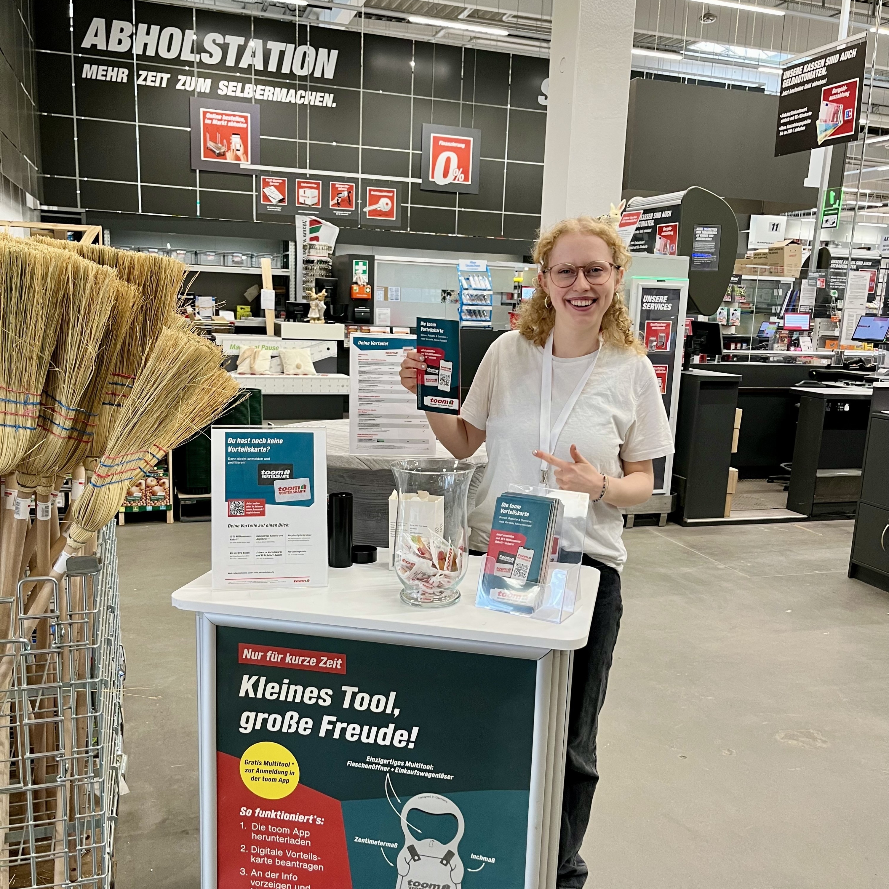 Mitarbeiter im Einsatz