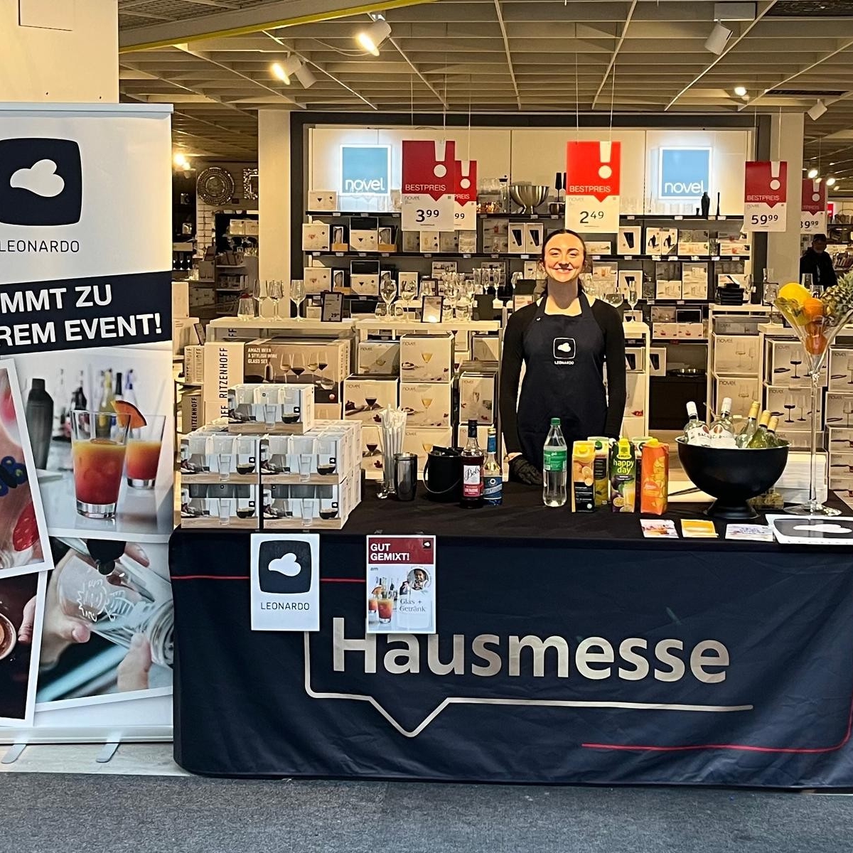 Mitarbeiter im Einsatz