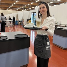 Chiara bei der Arbeit