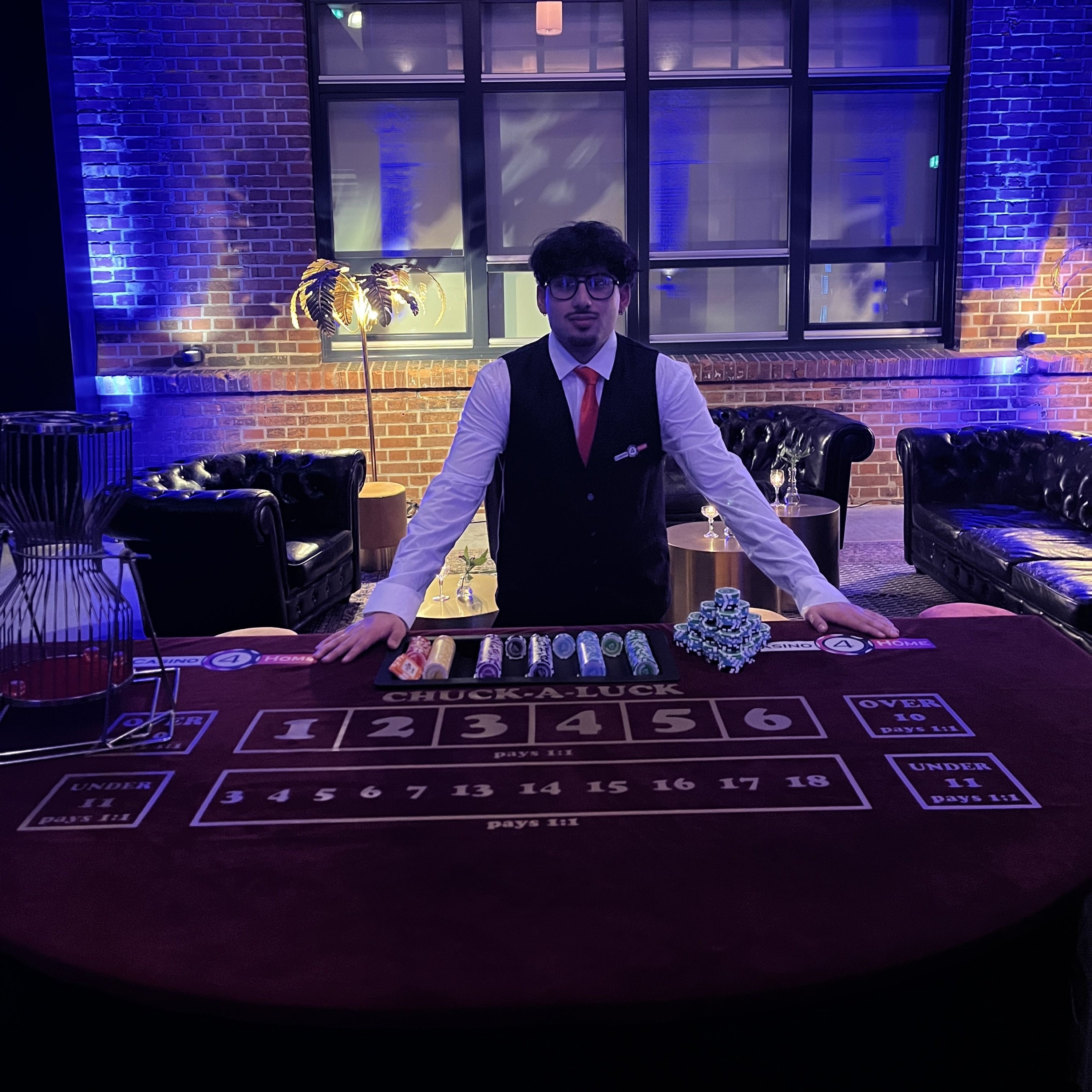 Mitarbeiter im Einsatz