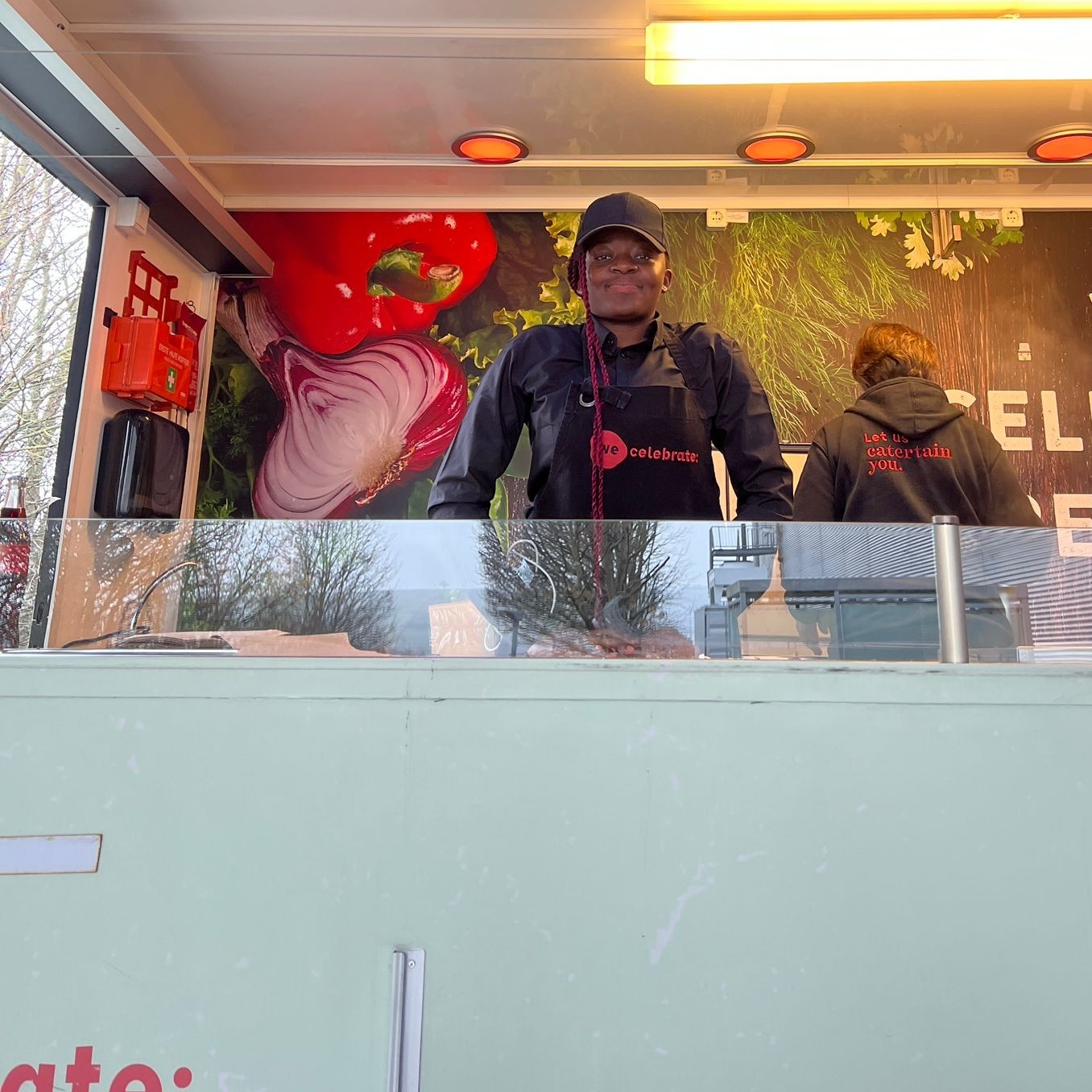 Mitarbeiter im Einsatz