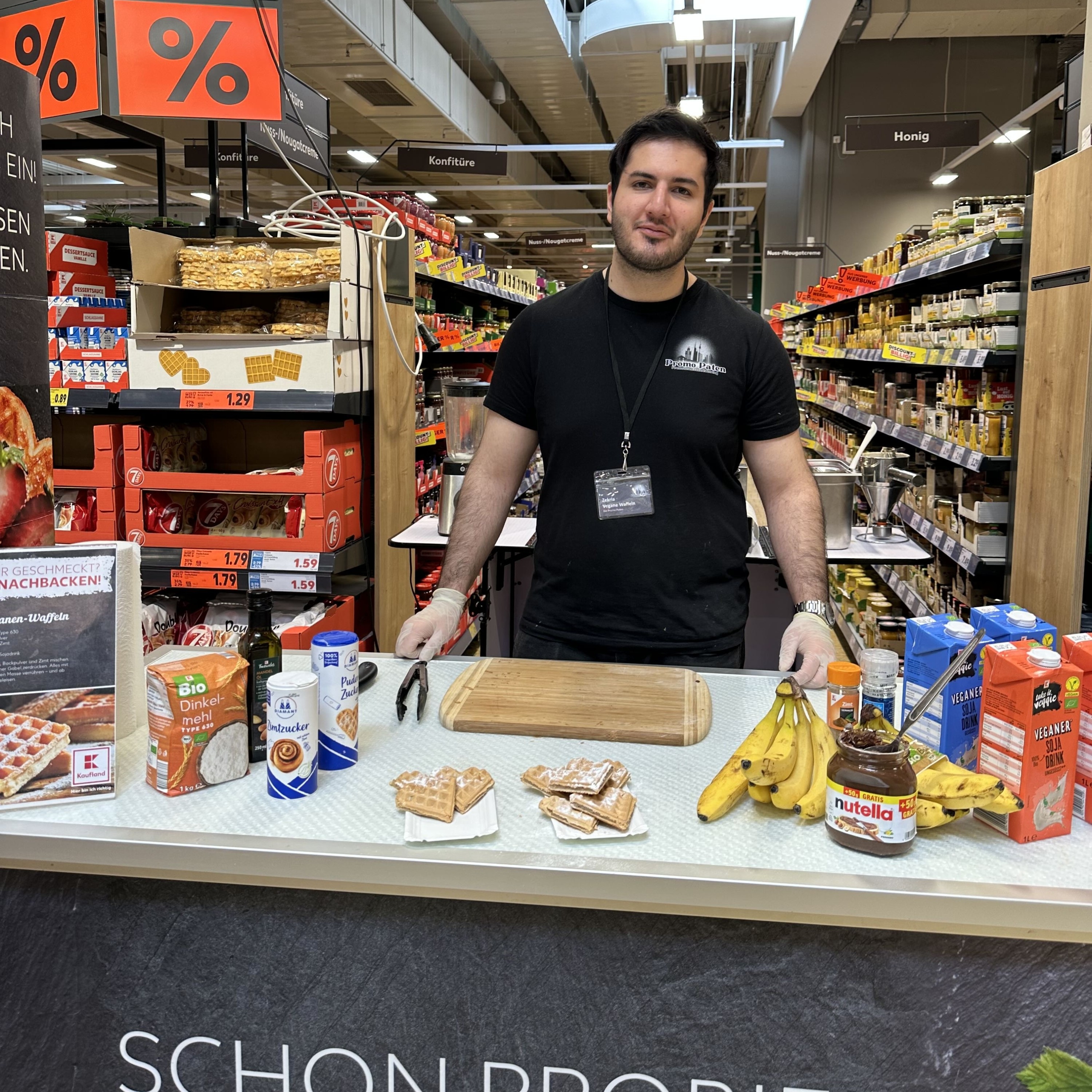 Mitarbeiter im Einsatz