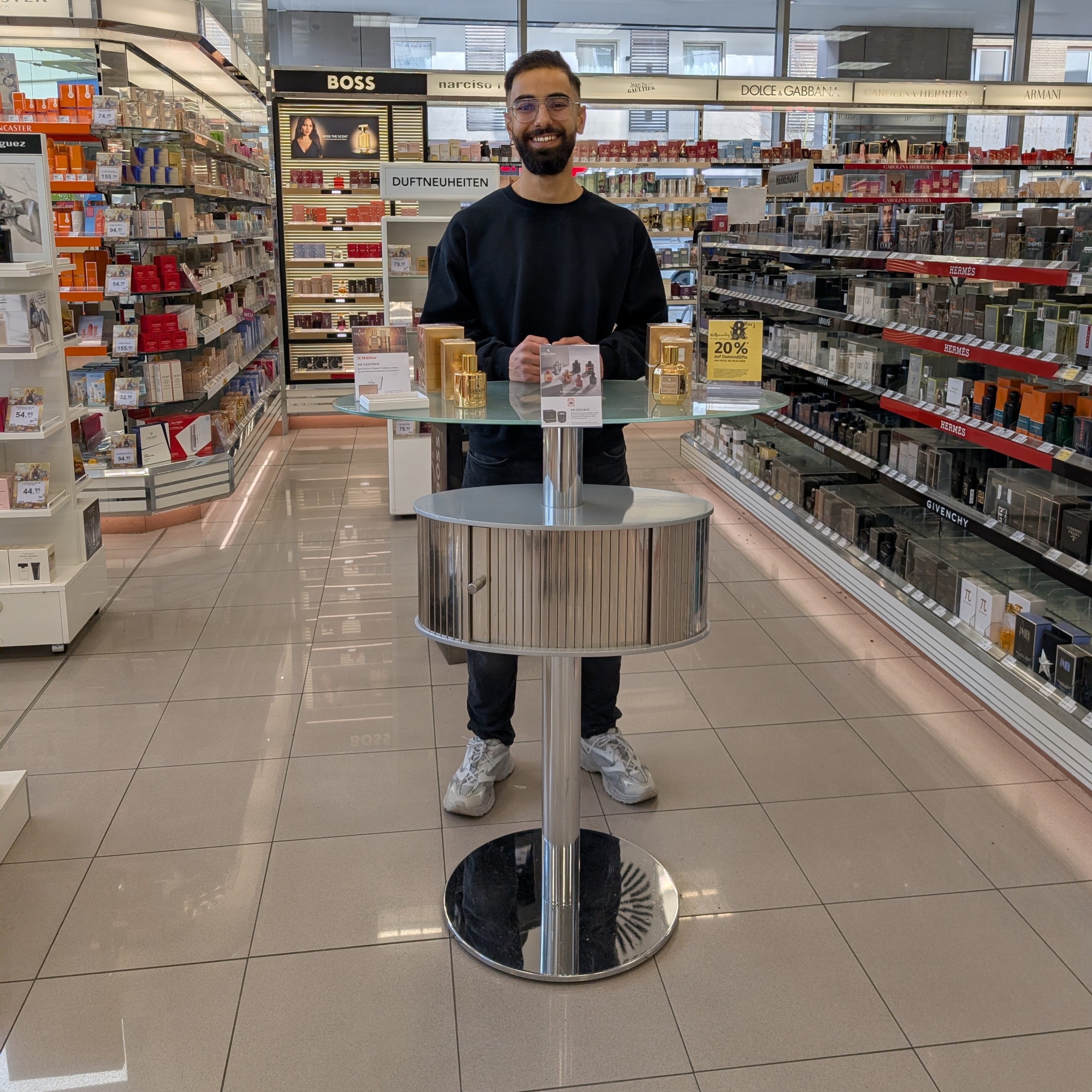 Mitarbeiter im Einsatz