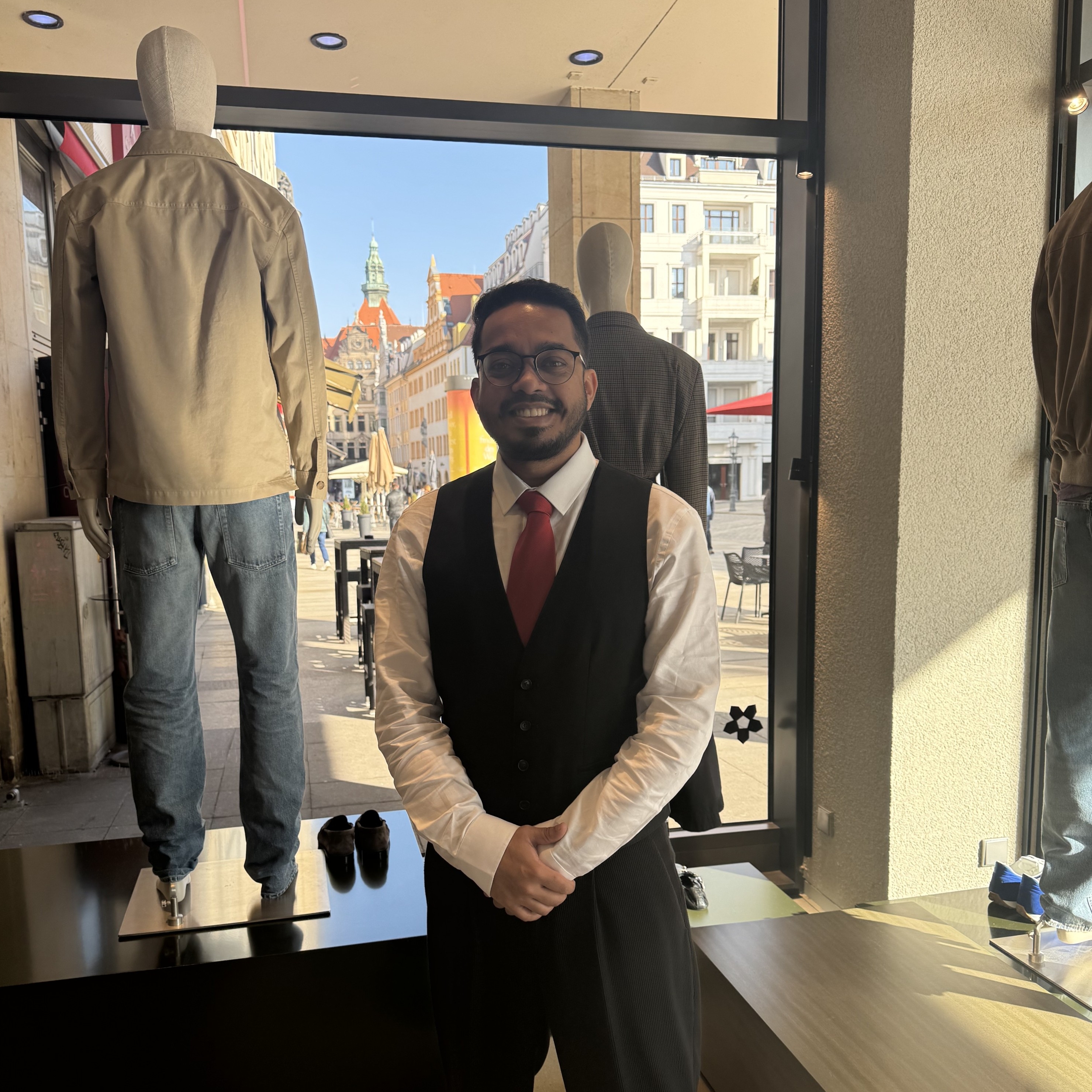 Mitarbeiter im Einsatz