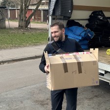 Philip bei der Arbeit