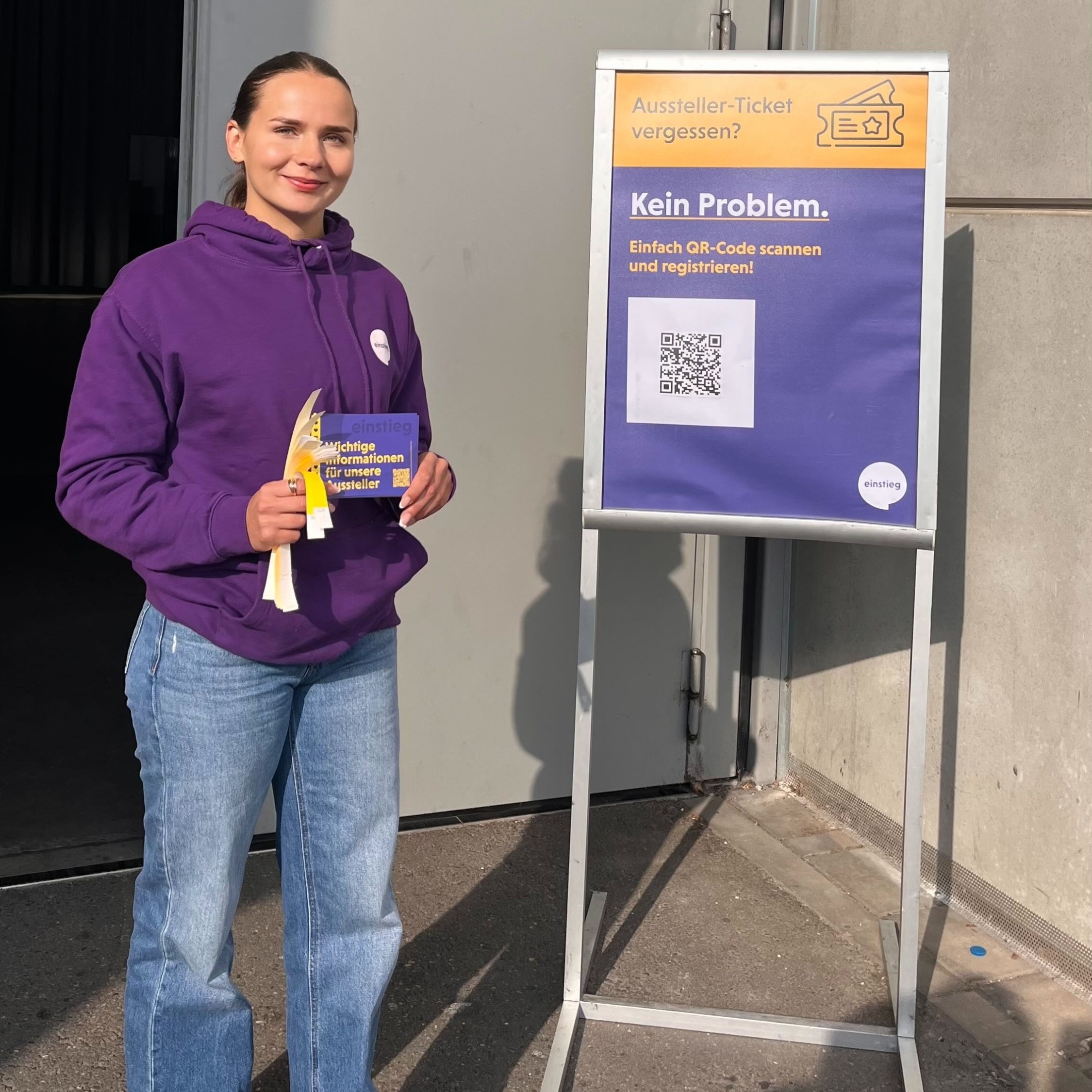 Mitarbeiter im Einsatz