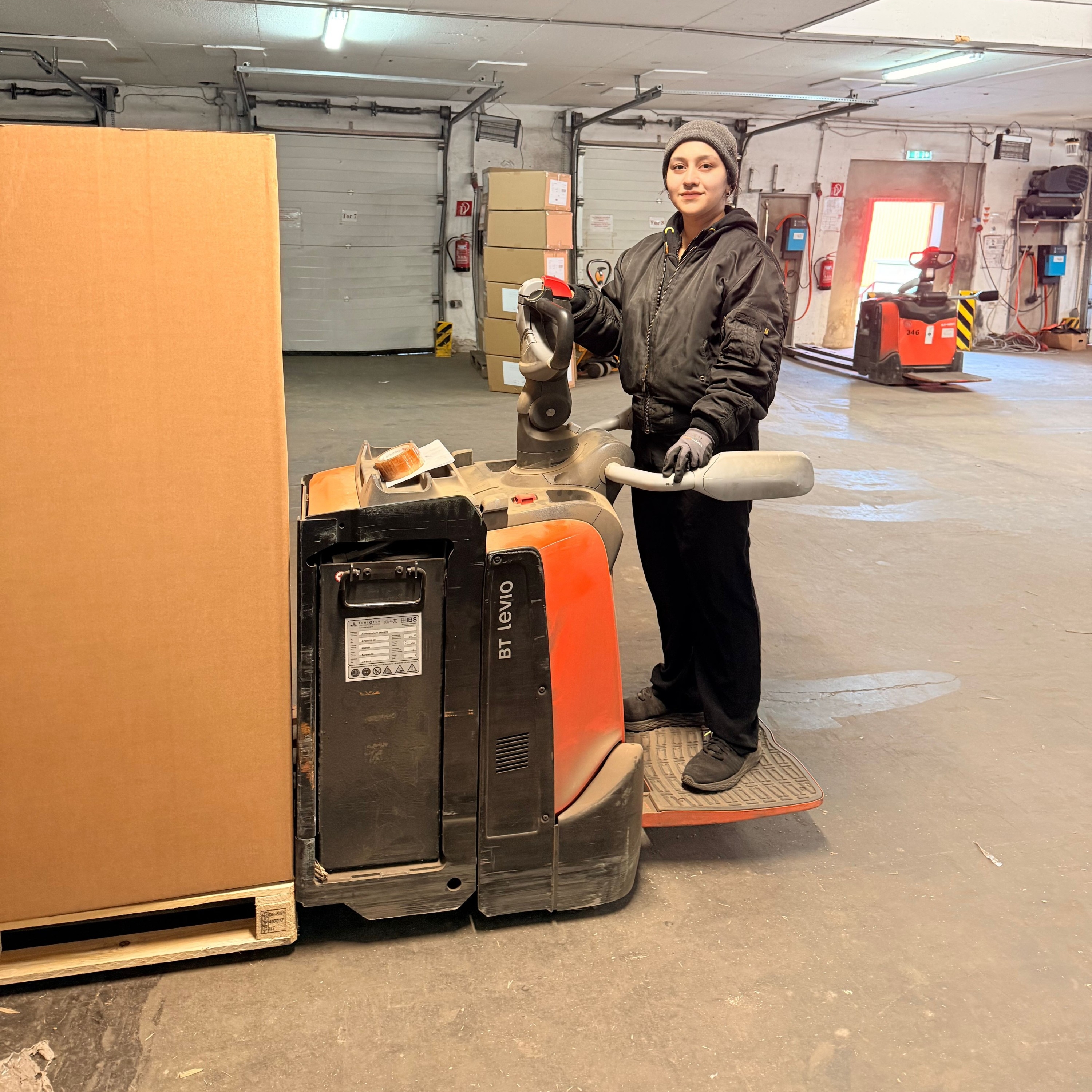 Mitarbeiter im Einsatz