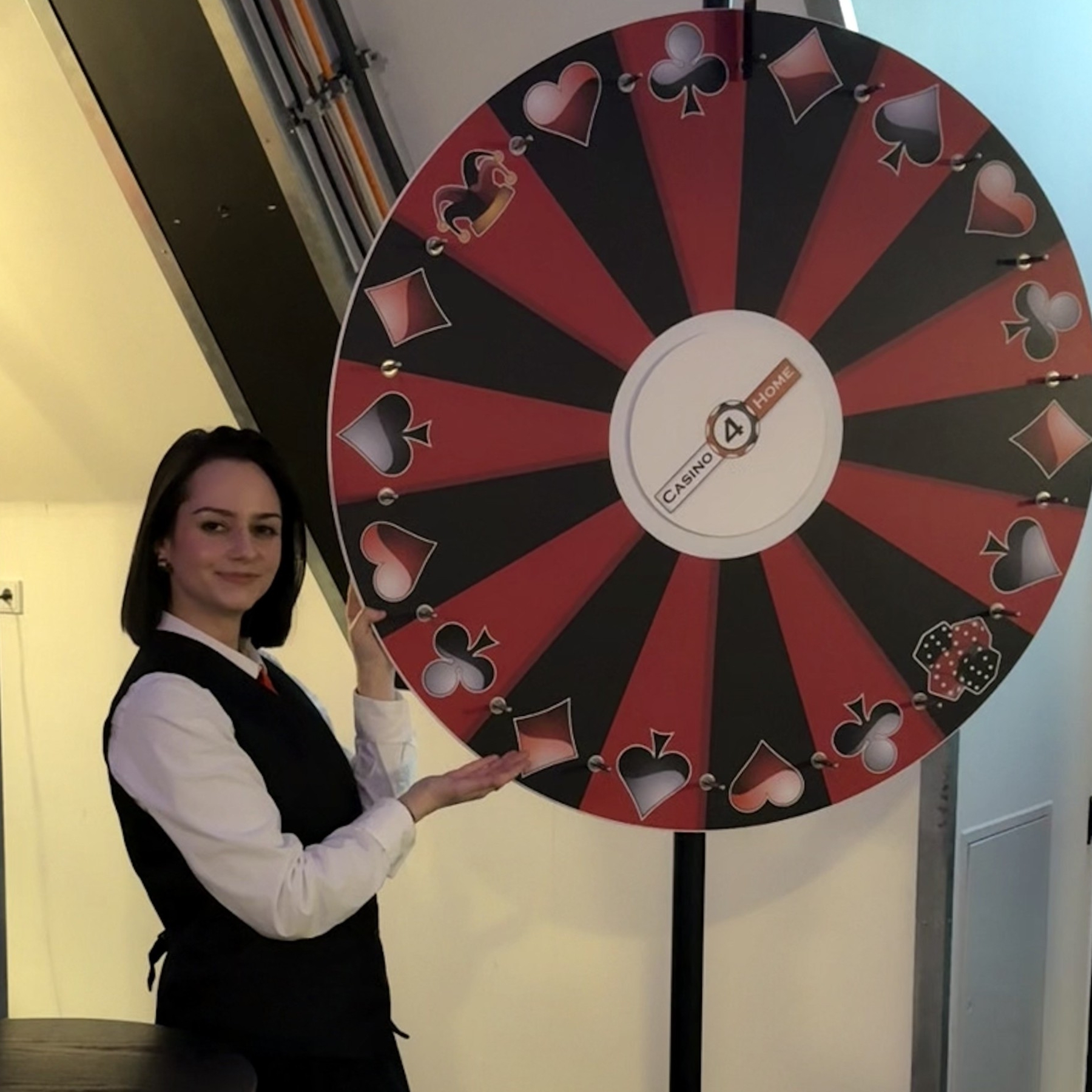 Mitarbeiter im Einsatz