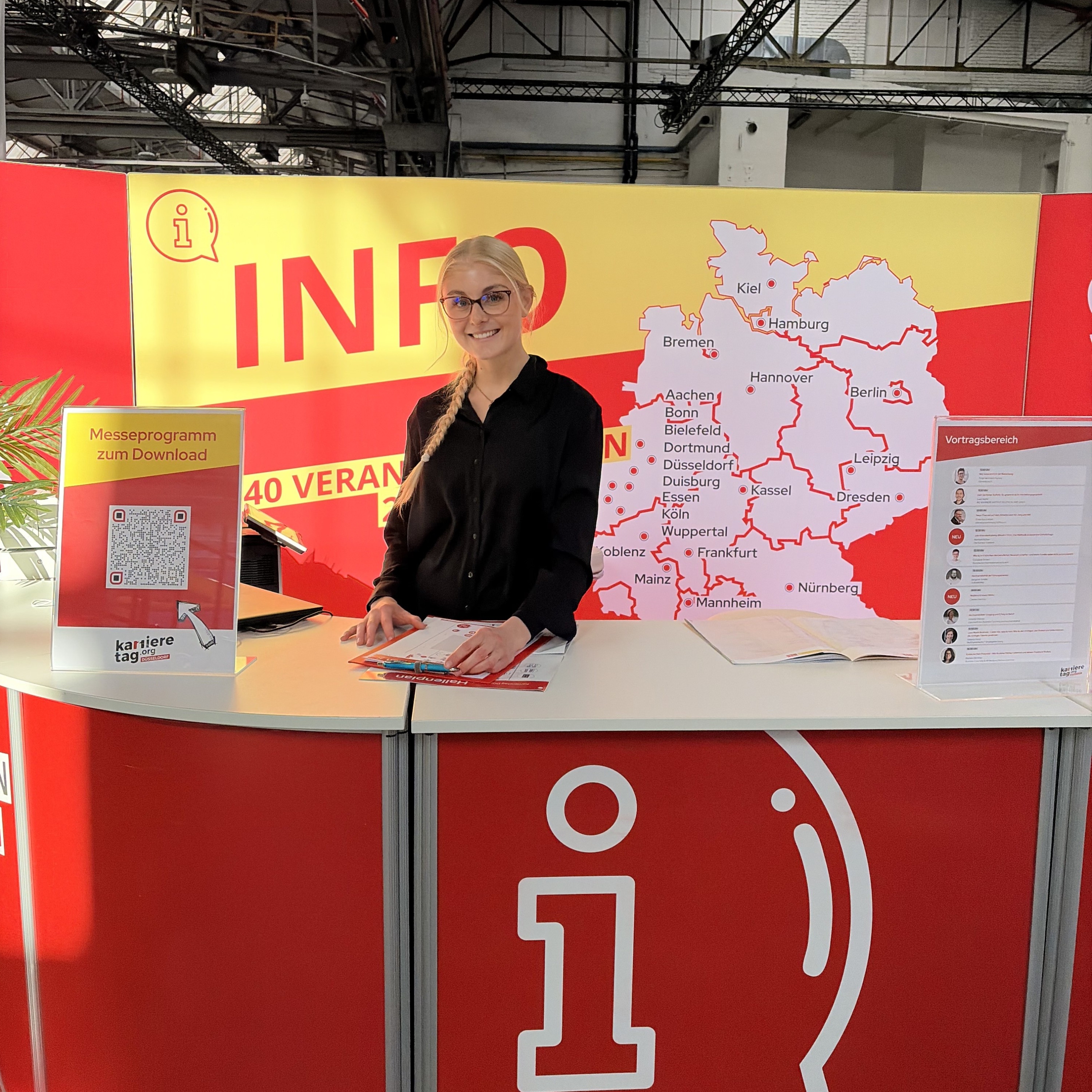 Mitarbeiter im Einsatz