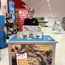 Leonie bei der Arbeit