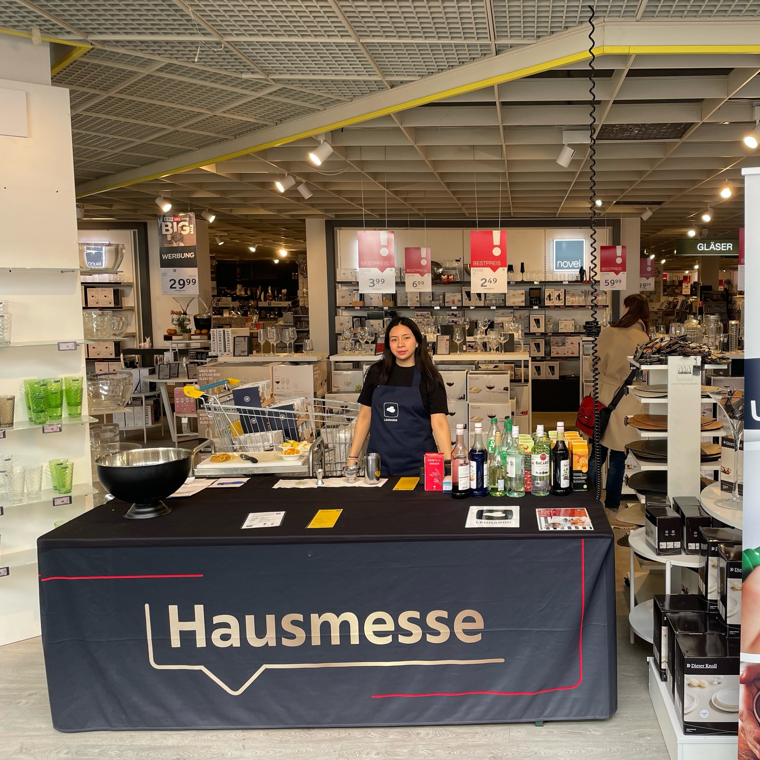 Mitarbeiter im Einsatz