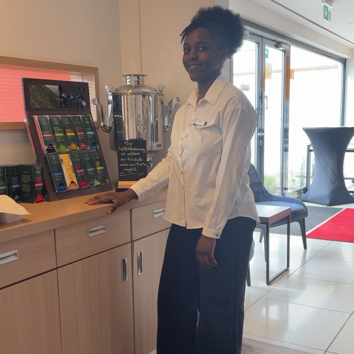 Mitarbeiter im Einsatz