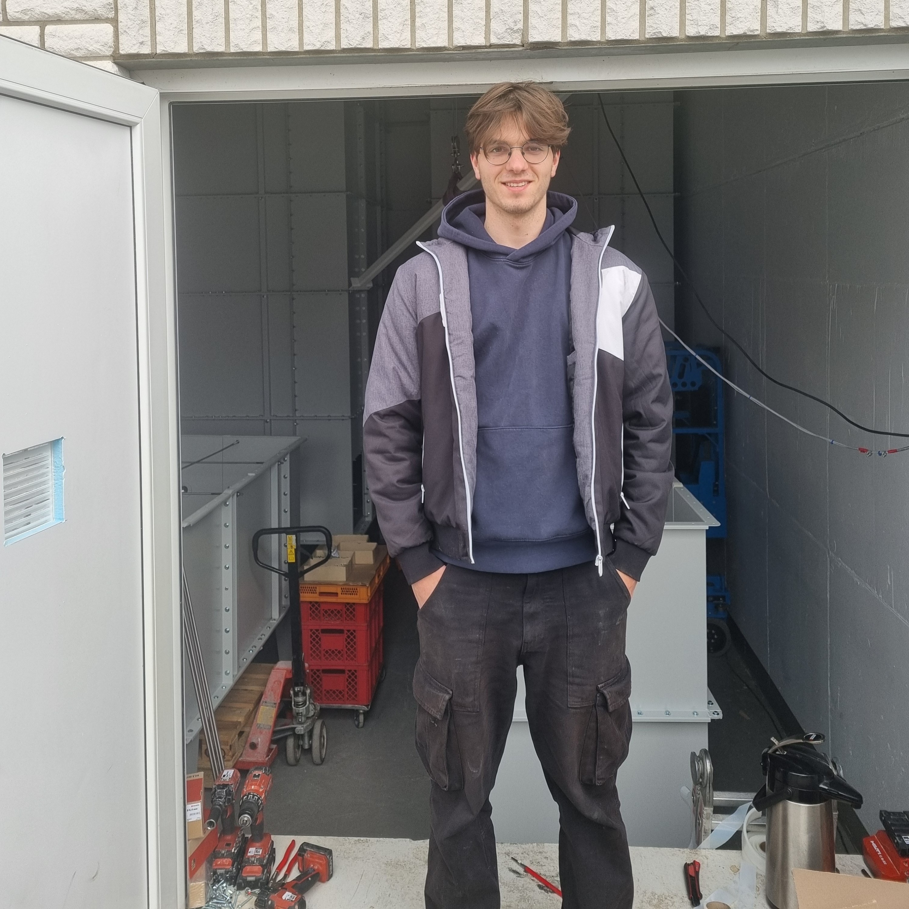 Mitarbeiter im Einsatz