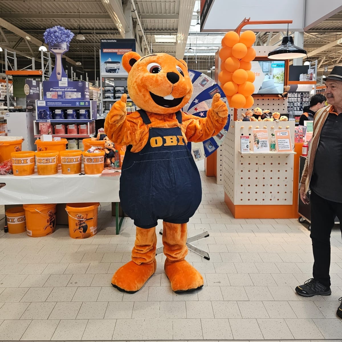 Mitarbeiter im Einsatz