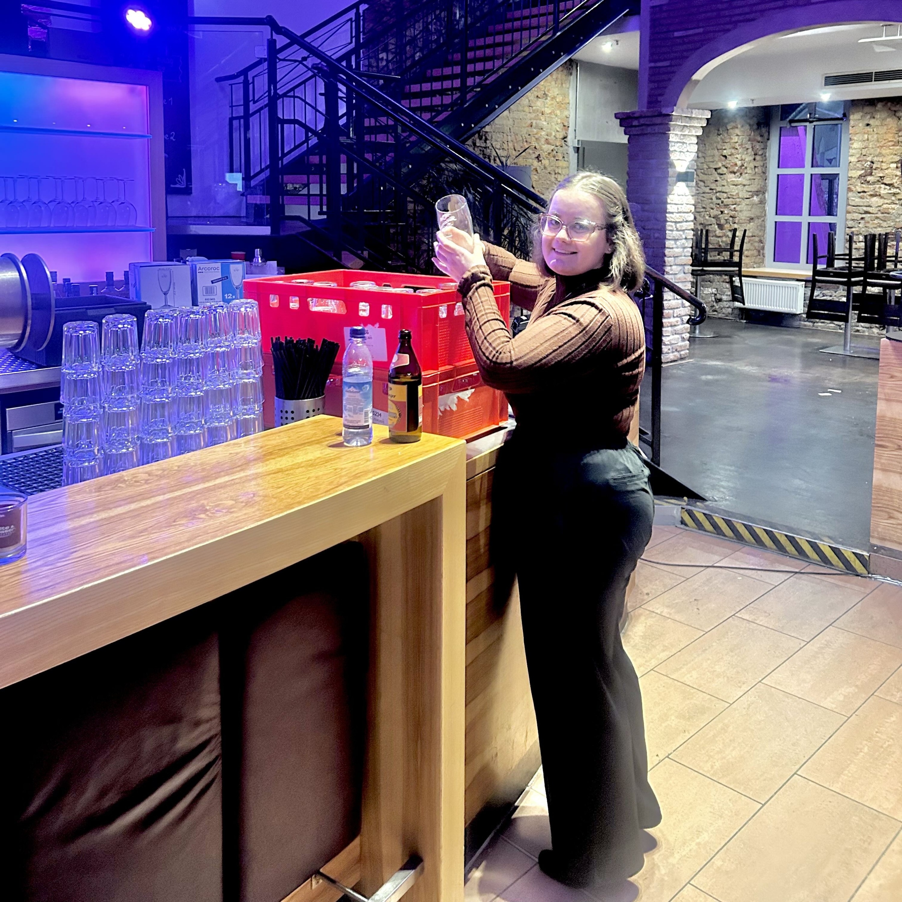 Mitarbeiter im Einsatz