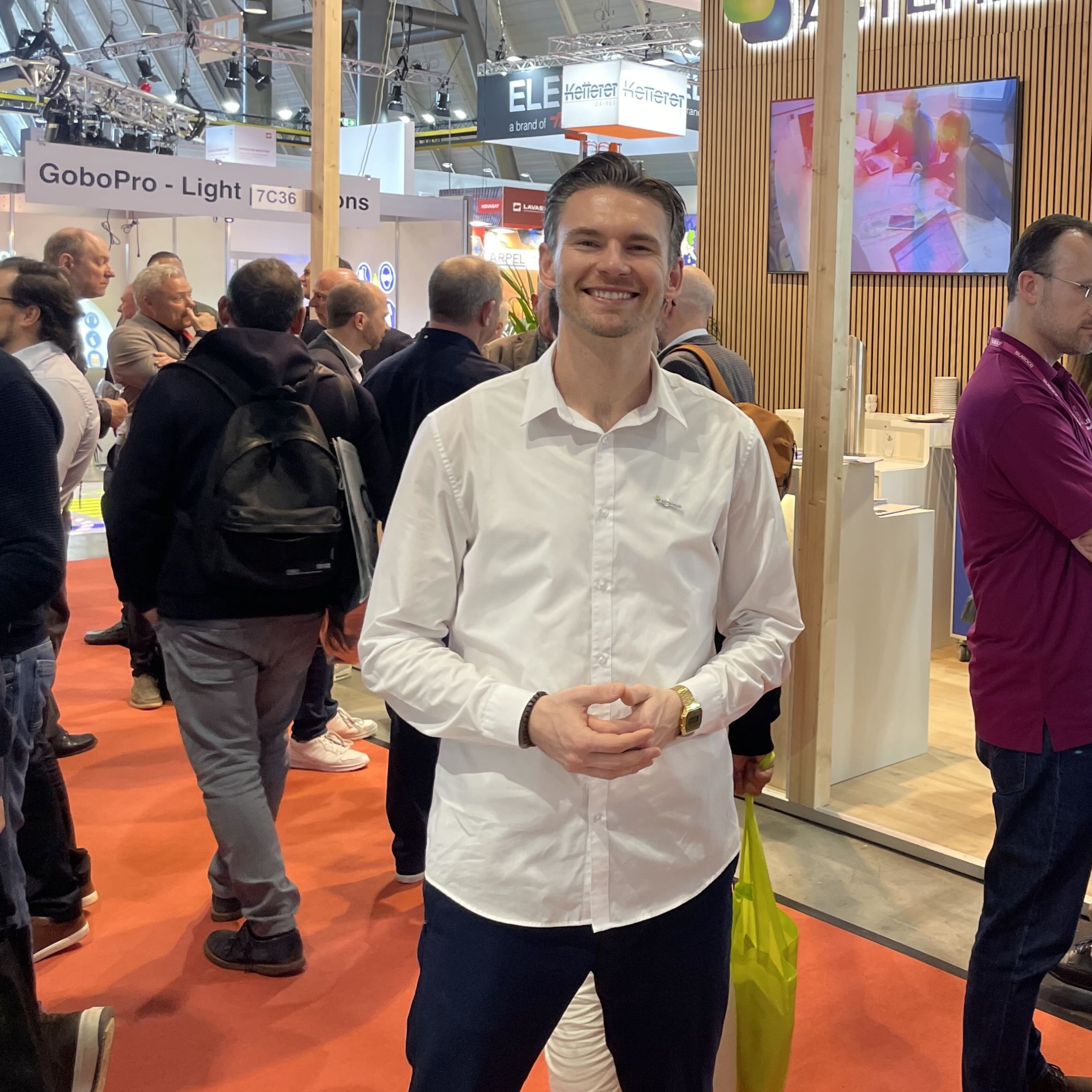 Mitarbeiter im Einsatz