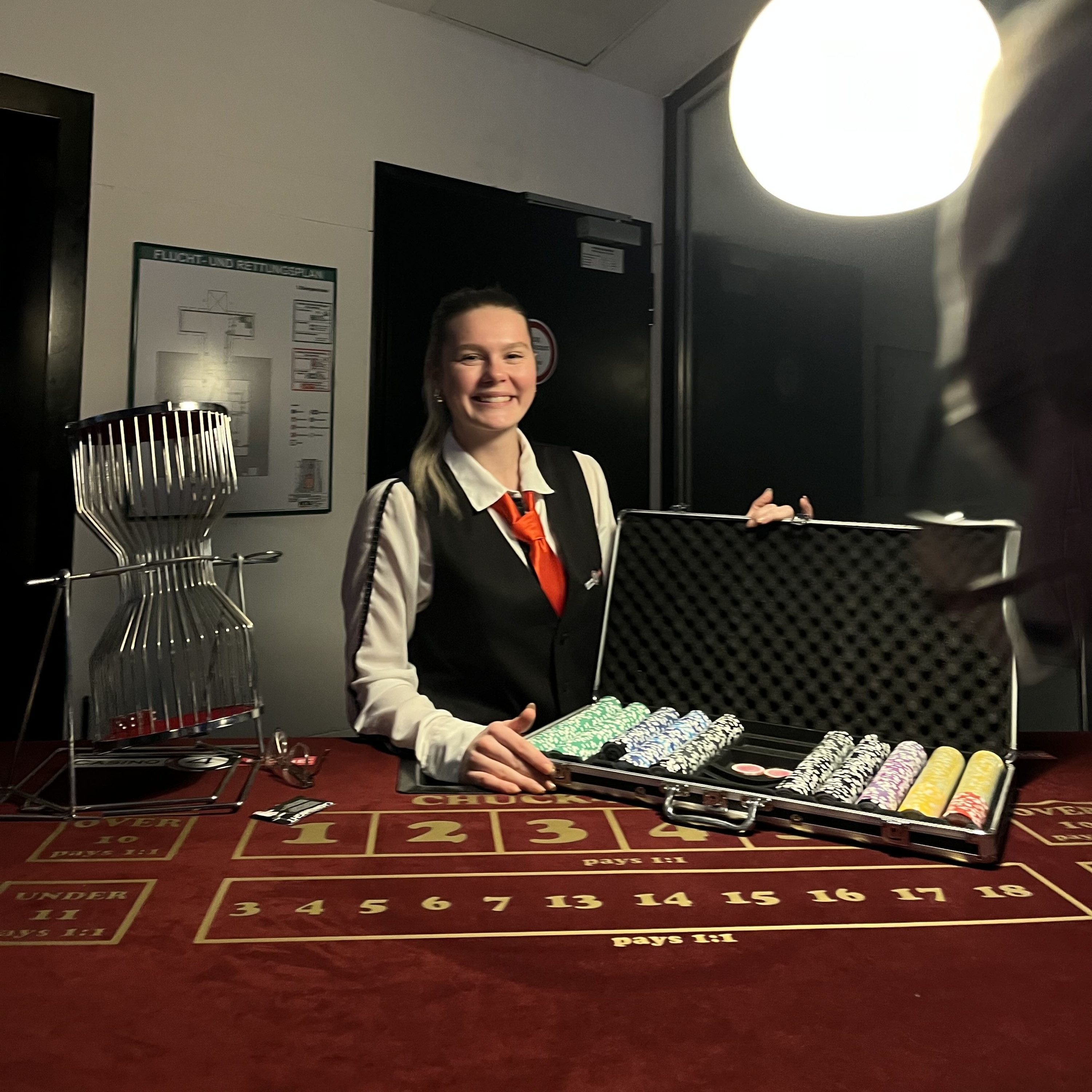 Mitarbeiter im Einsatz