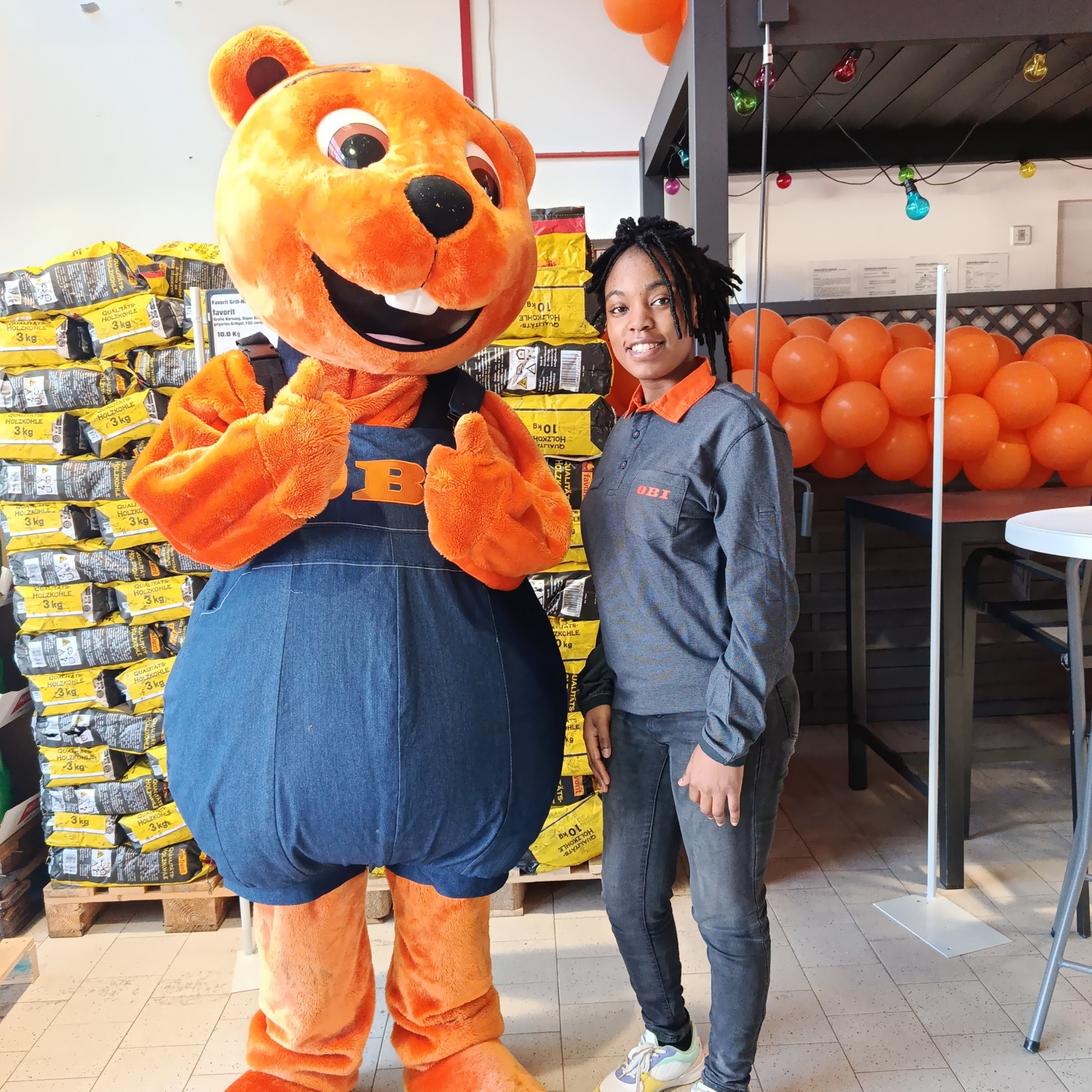 Mitarbeiter im Einsatz