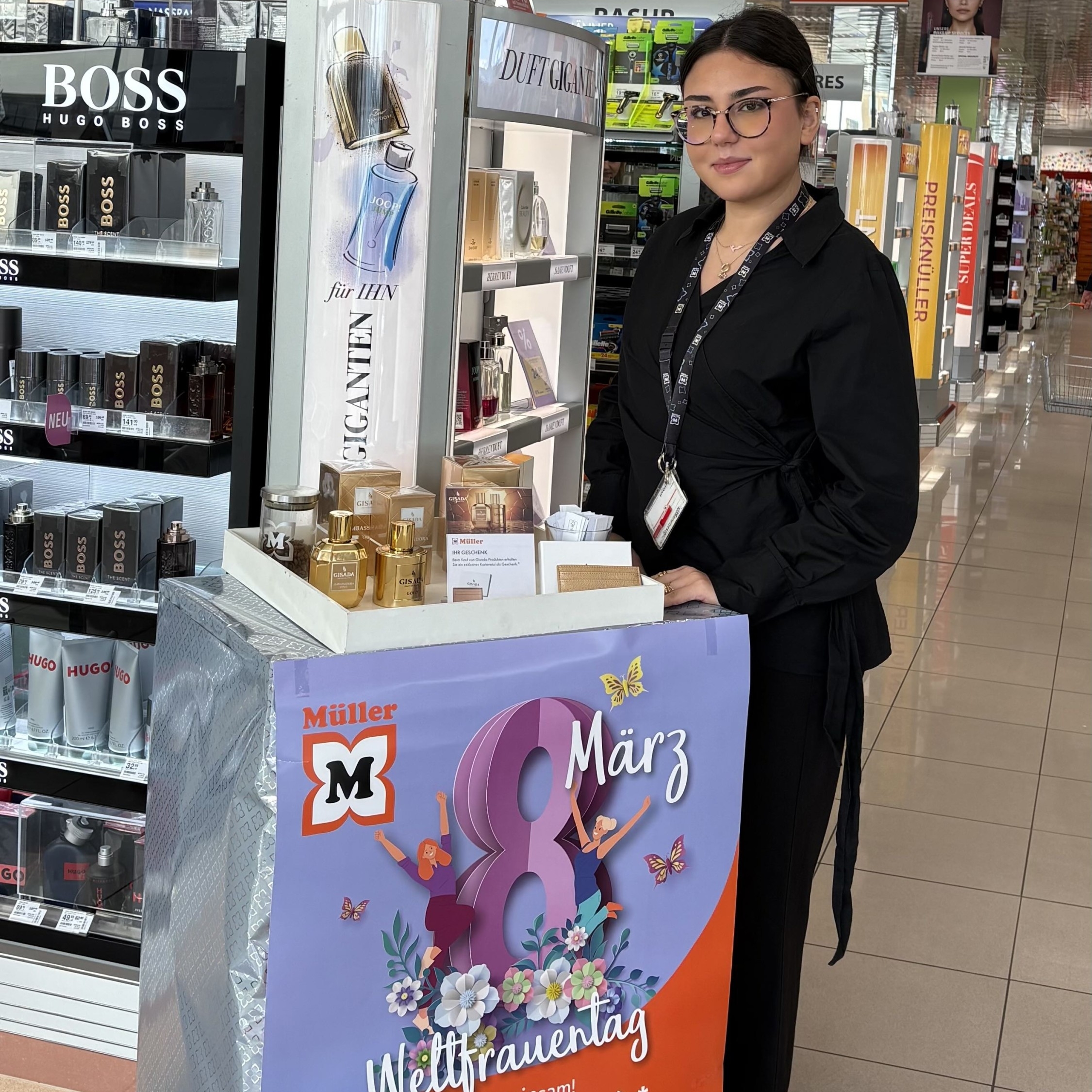 Mitarbeiter im Einsatz