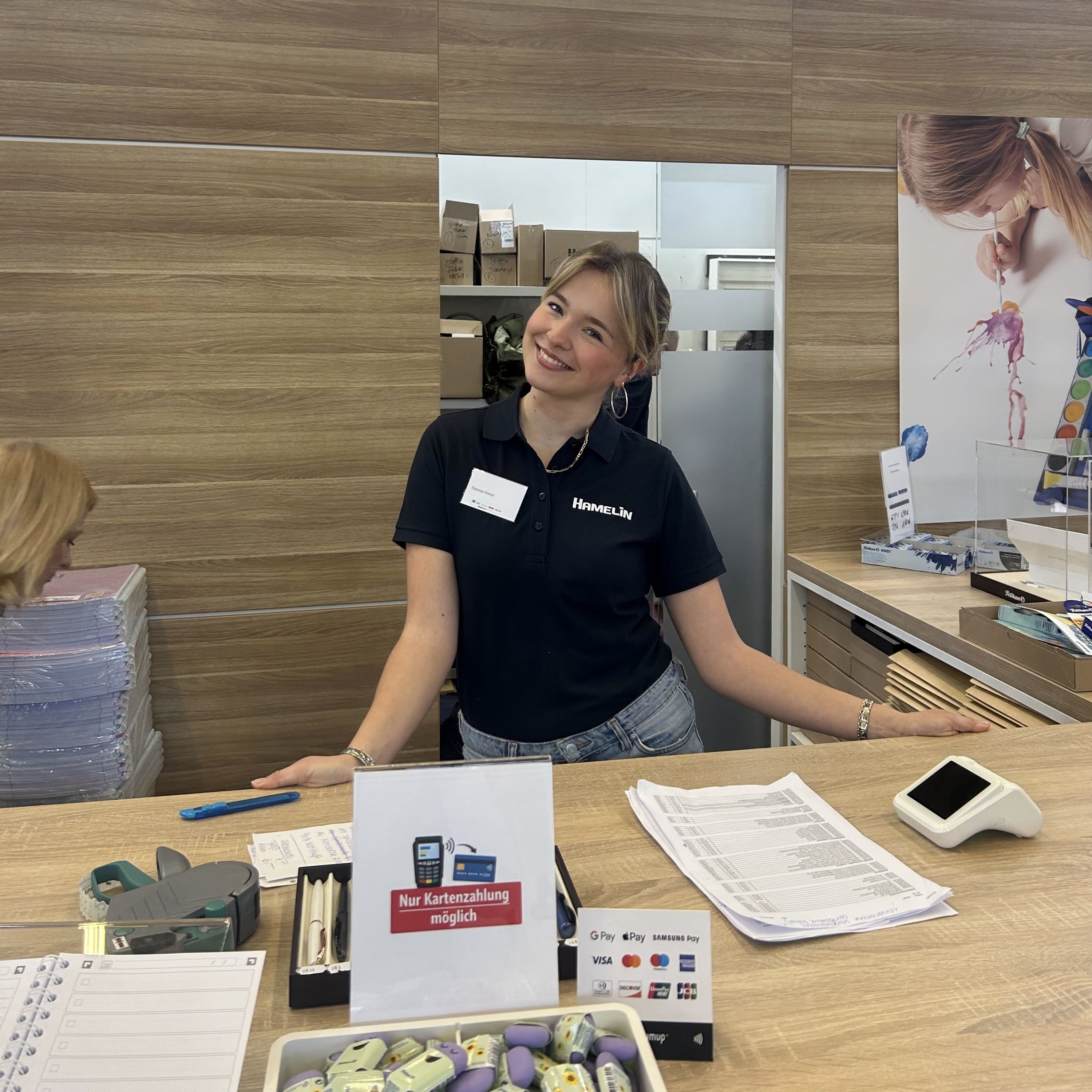 Mitarbeiter im Einsatz