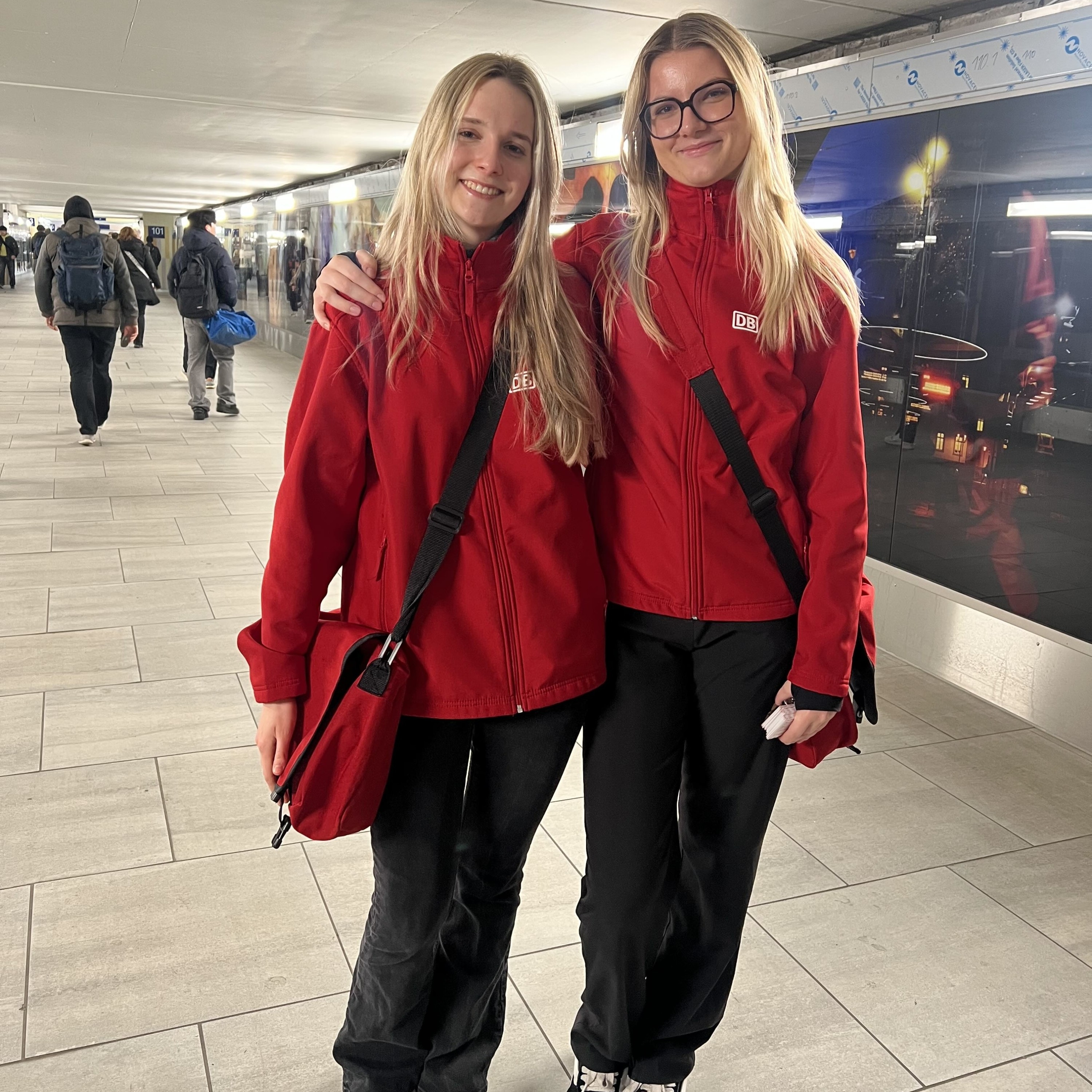 Mitarbeiter im Einsatz