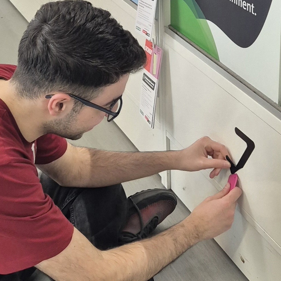 Mitarbeiter im Einsatz