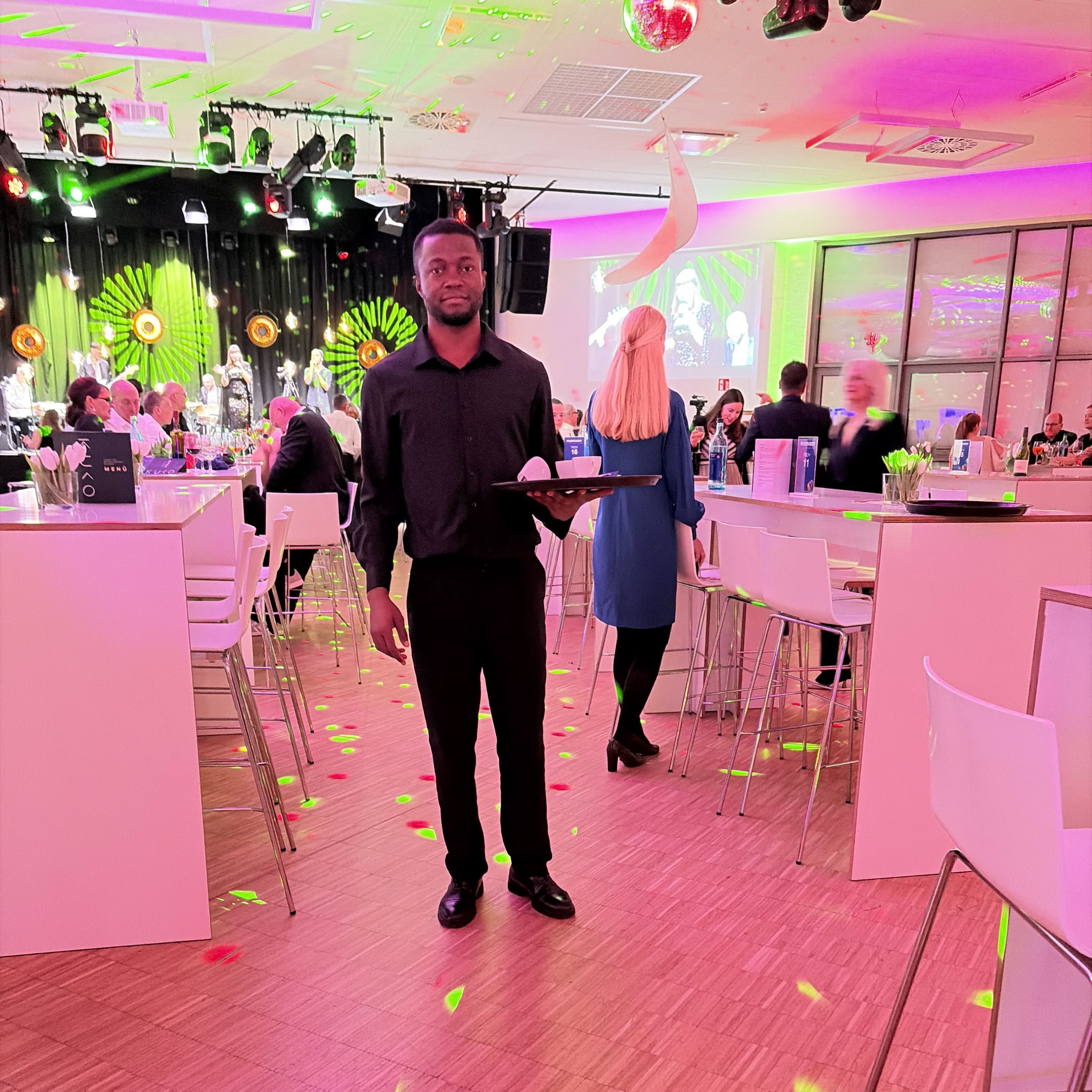 Mitarbeiter im Einsatz