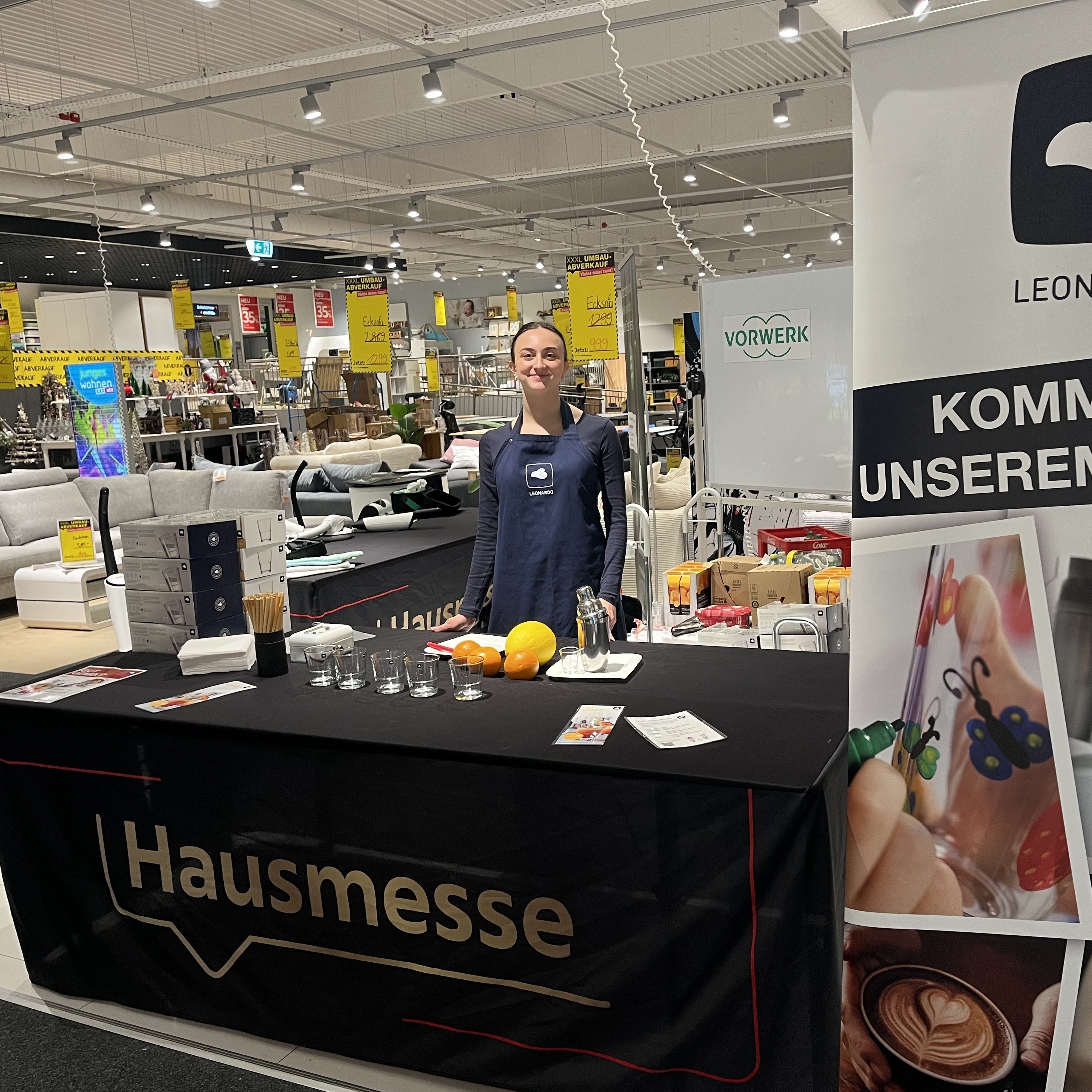 Mitarbeiter im Einsatz