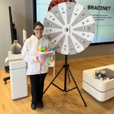 Dalia bei der Arbeit