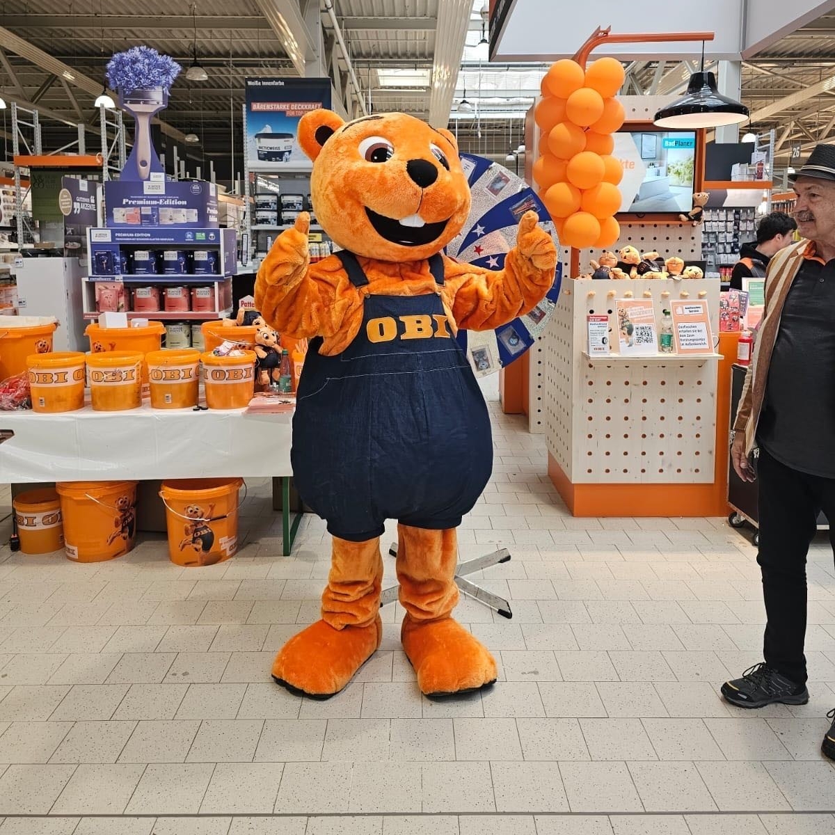 Mitarbeiter im Einsatz