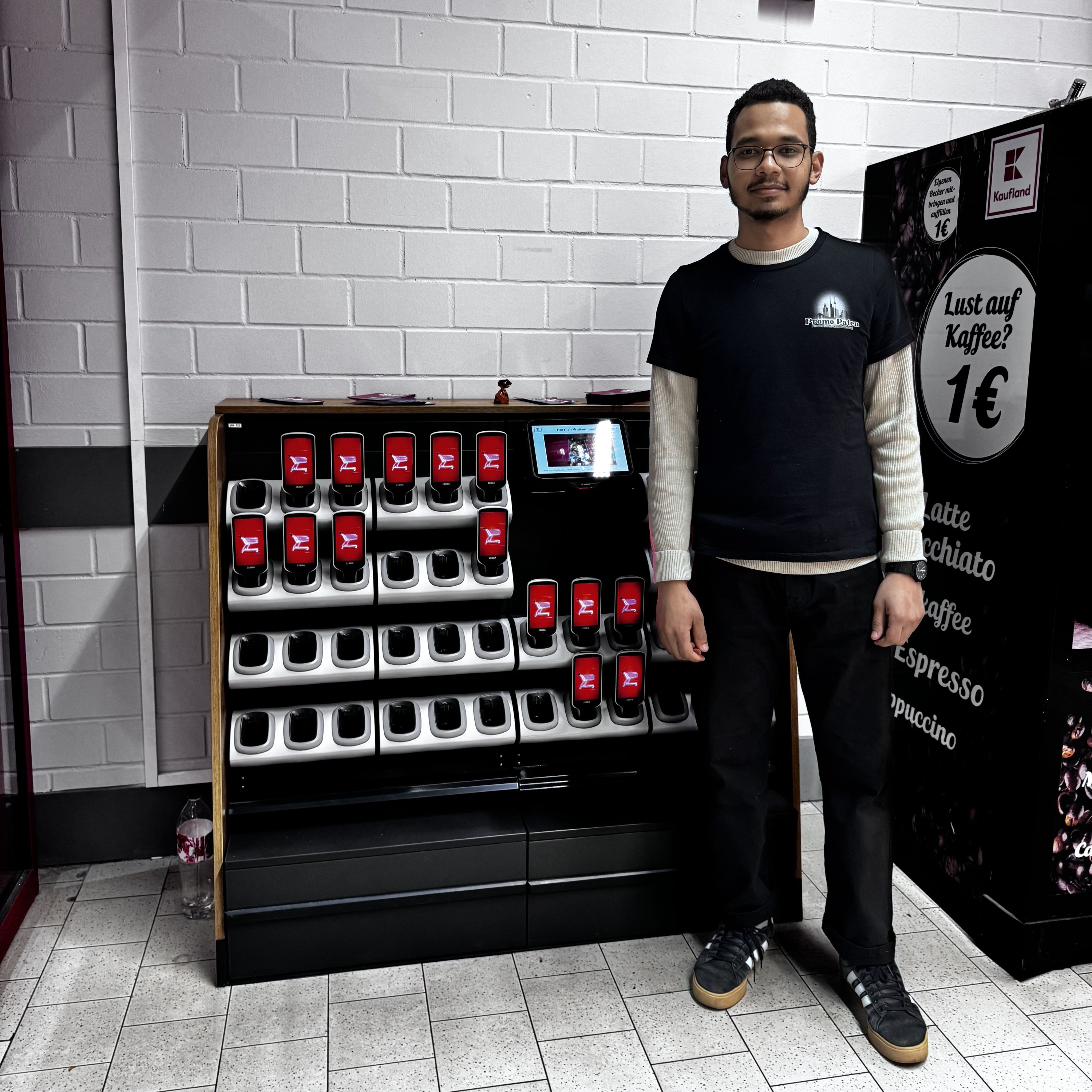 Mitarbeiter im Einsatz