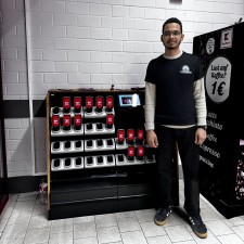 Musab bei der Arbeit