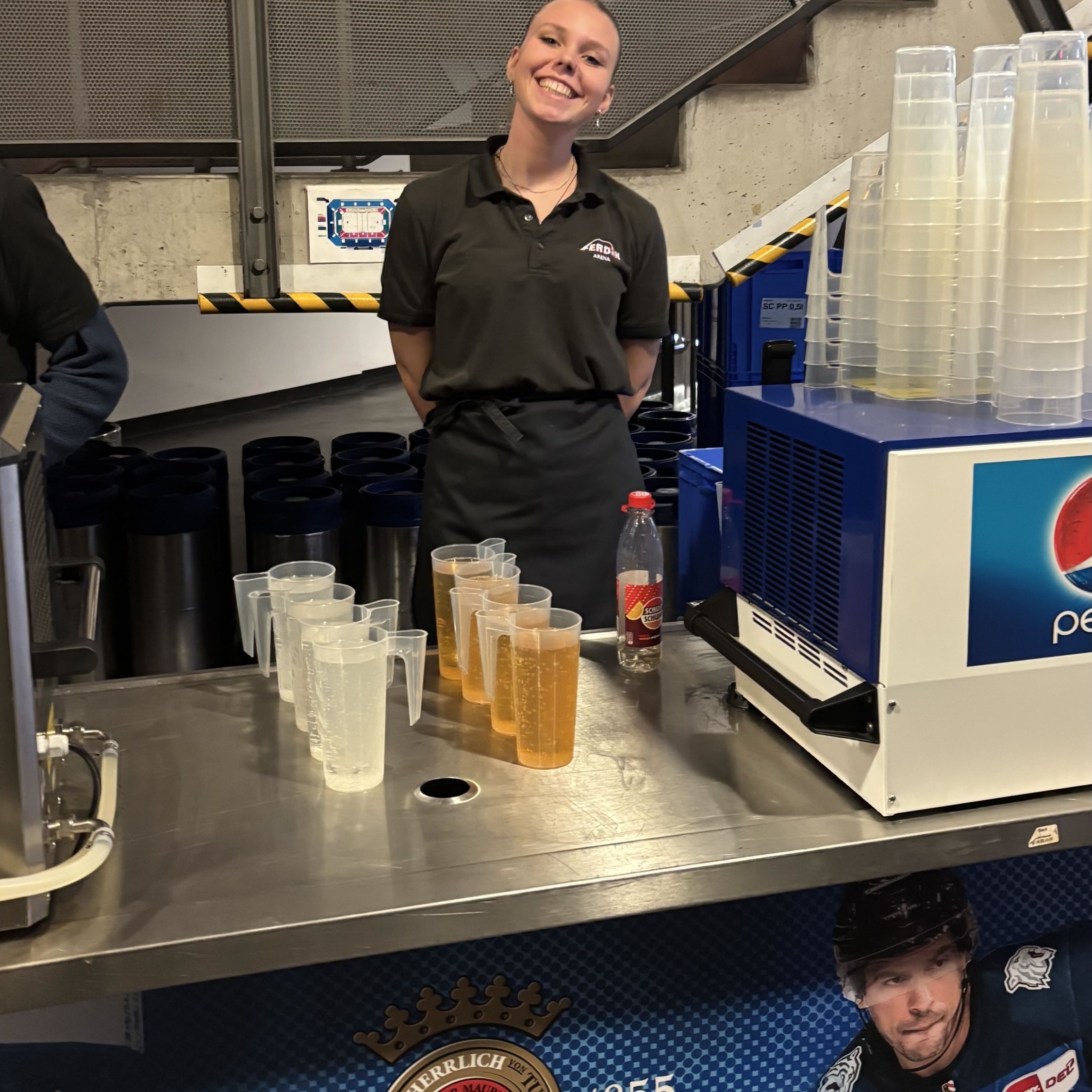 Mitarbeiter im Einsatz