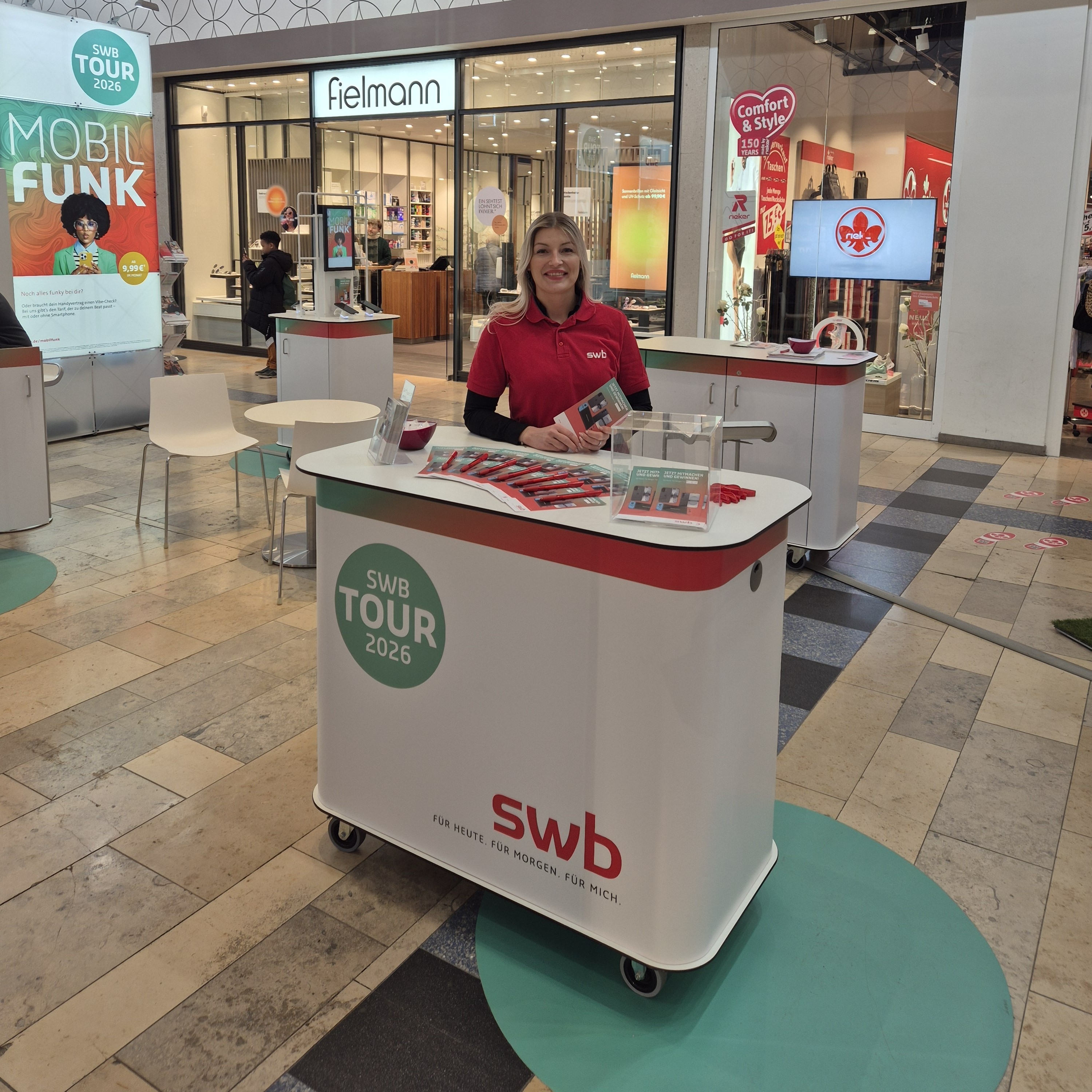 Mitarbeiter im Einsatz