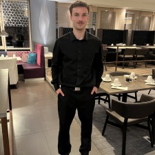 Felix bei der Arbeit