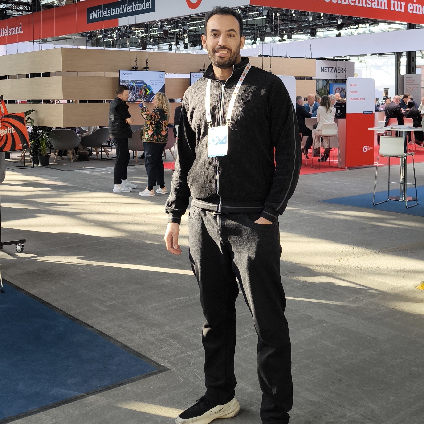 Mitarbeiter im Einsatz