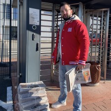 Mohamed bei der Arbeit