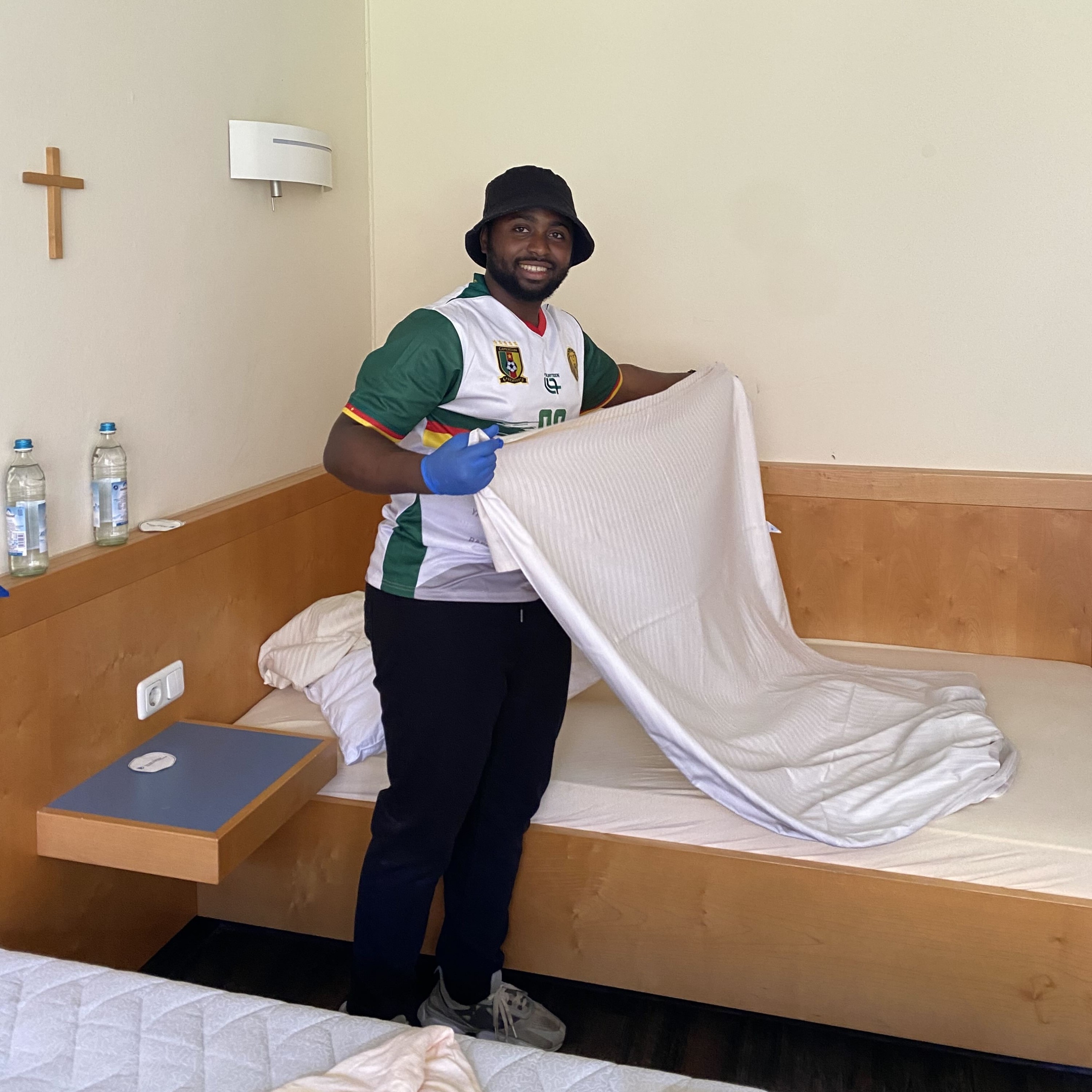 Mitarbeiter im Einsatz