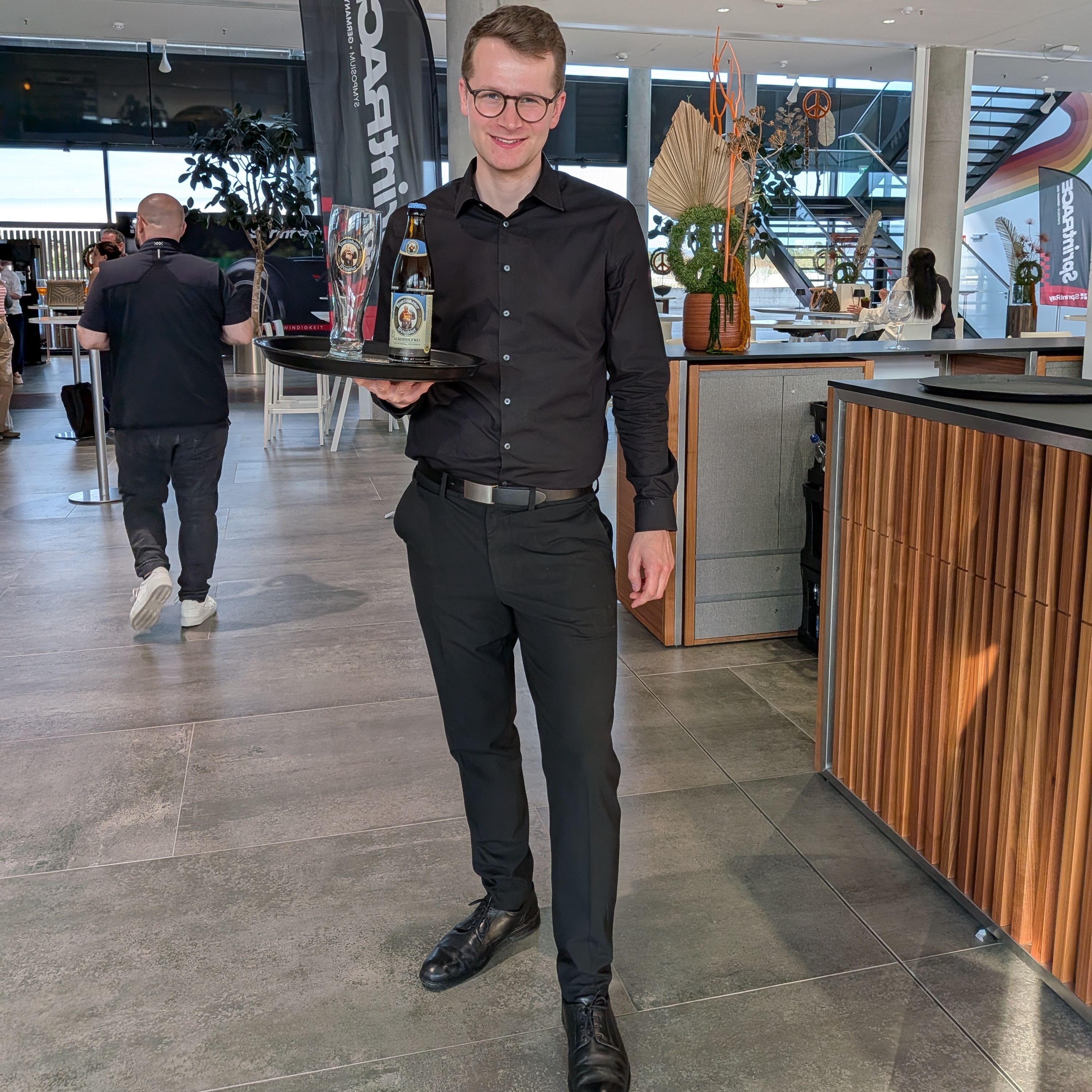 Mitarbeiter im Einsatz