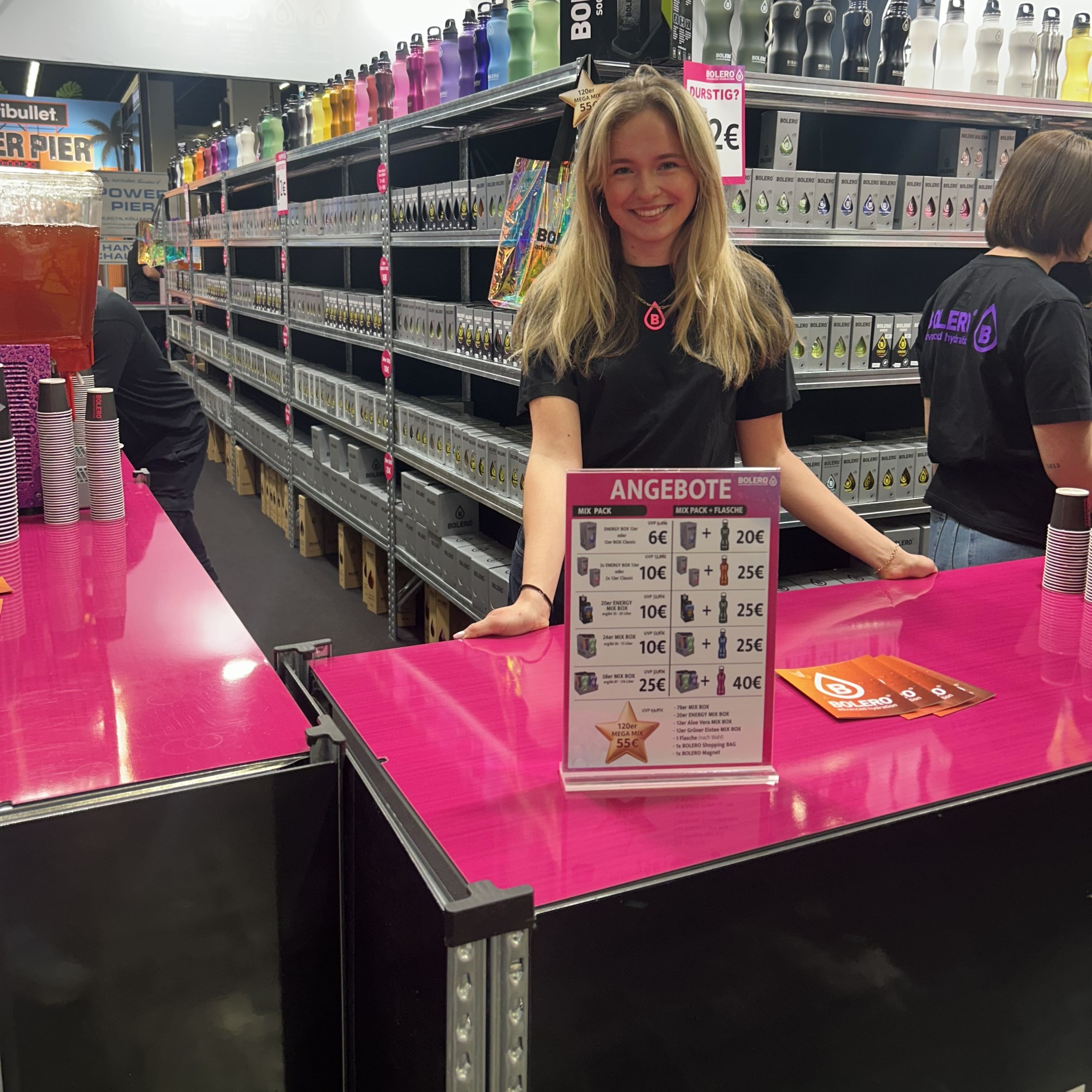 Mitarbeiter im Einsatz