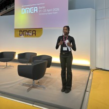 Angelina arbeitet als Promoter/in (m/w/d) auf der Messe