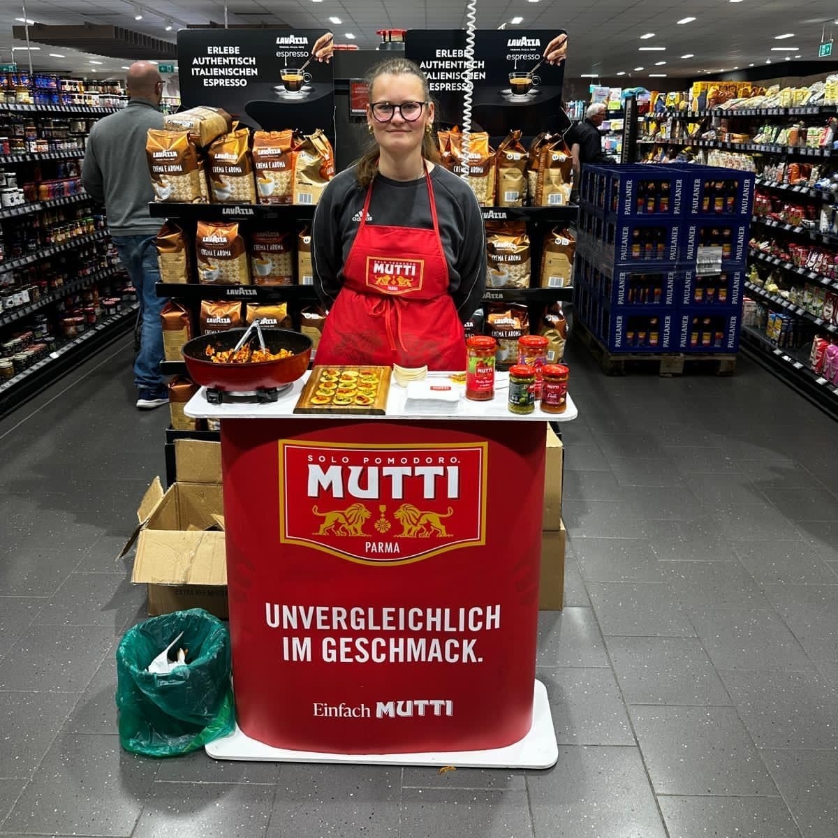 Mitarbeiter im Einsatz