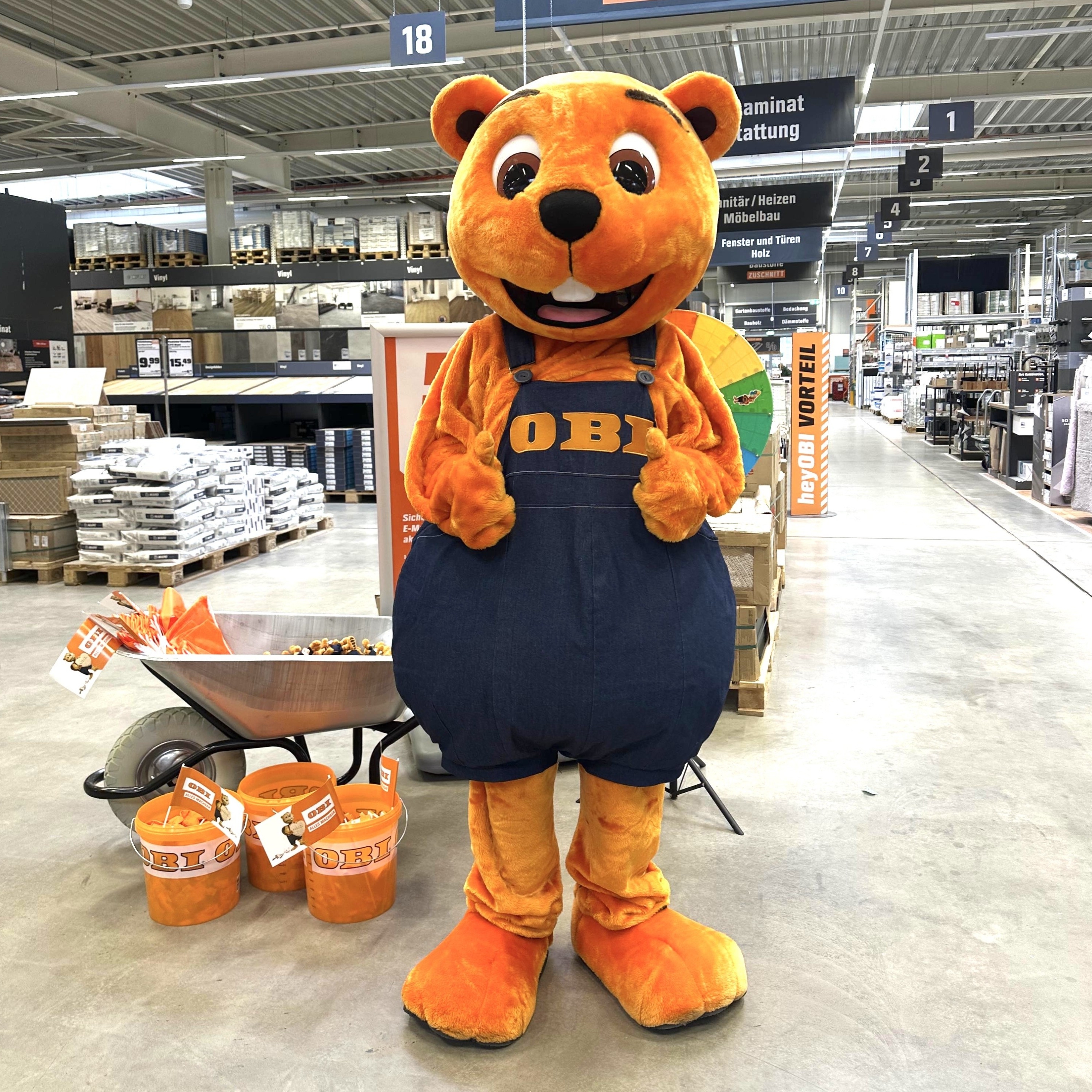 Mitarbeiter im Einsatz