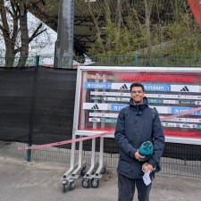 Aditya bei der Arbeit