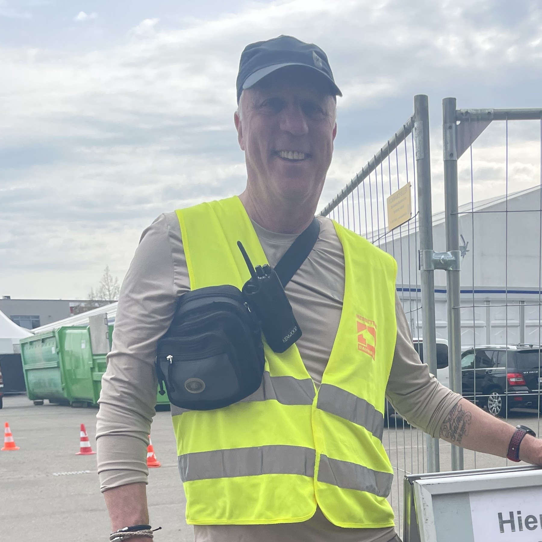 Mitarbeiter im Einsatz