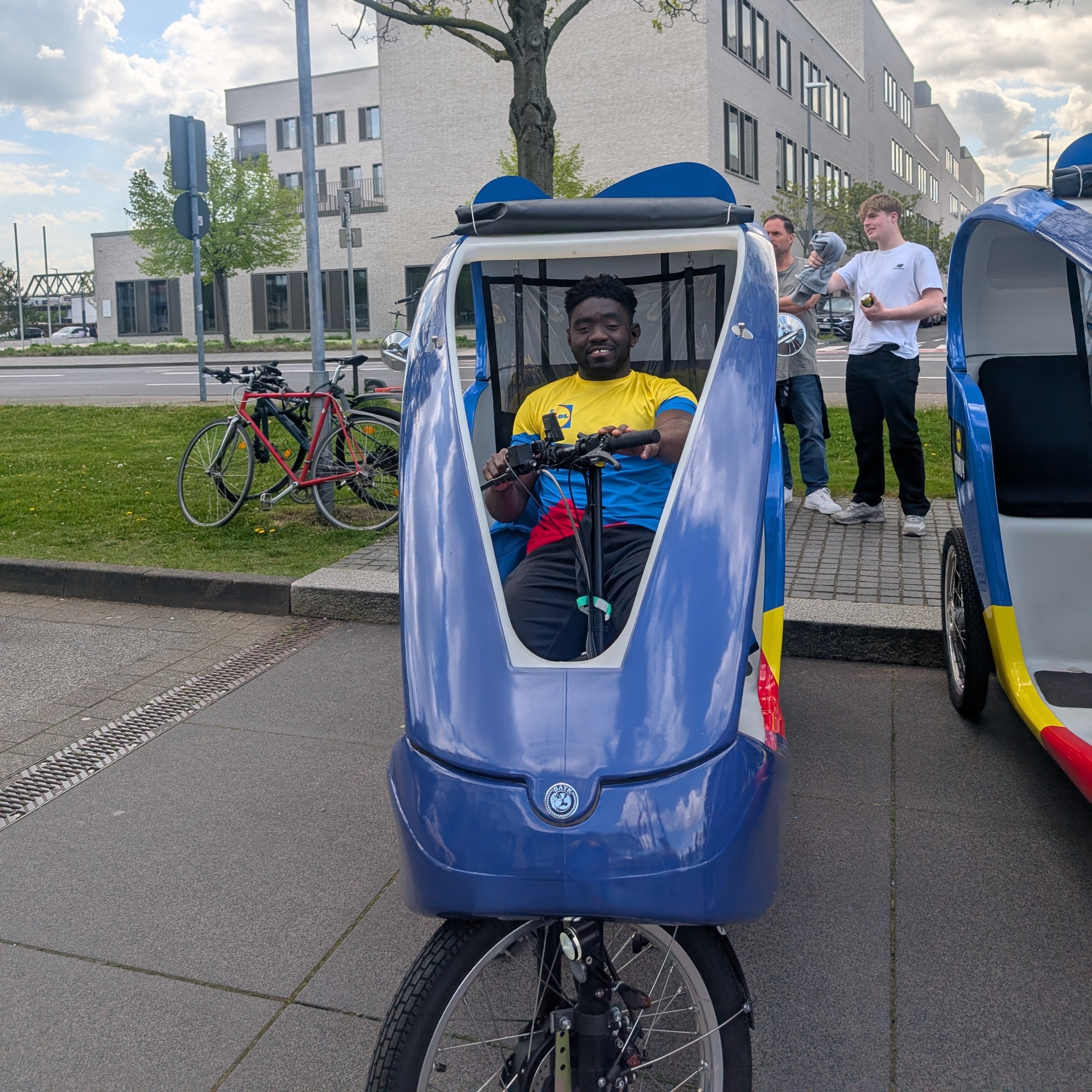 Mitarbeiter im Einsatz